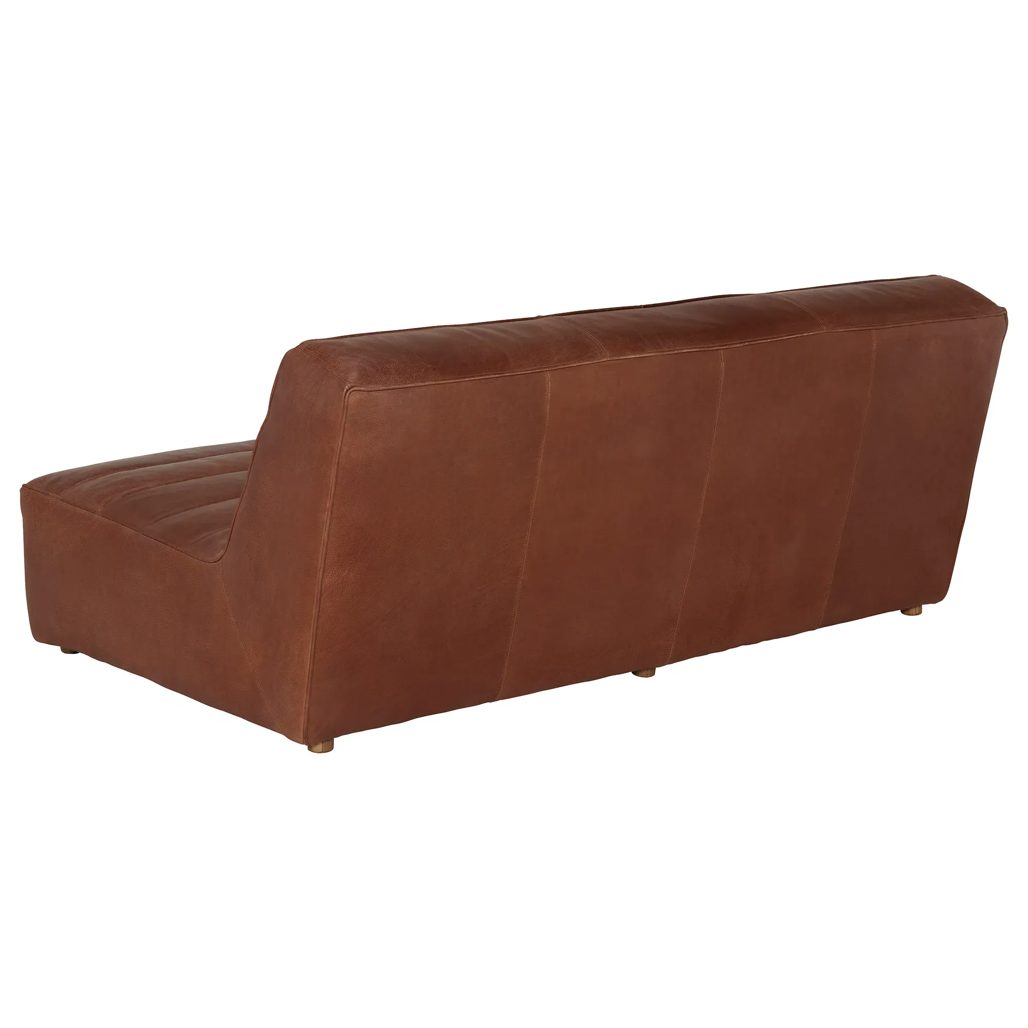 Timothy Oulton Shabby 3-Seater Modular Sofa - Brown, Leather