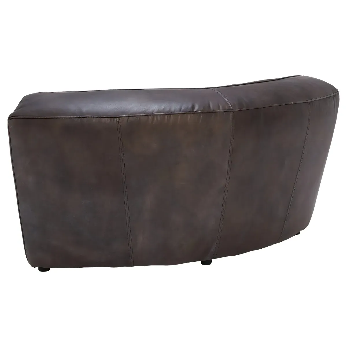 Timothy Oulton Shabby Corner Modular Sofa - Black, Leather