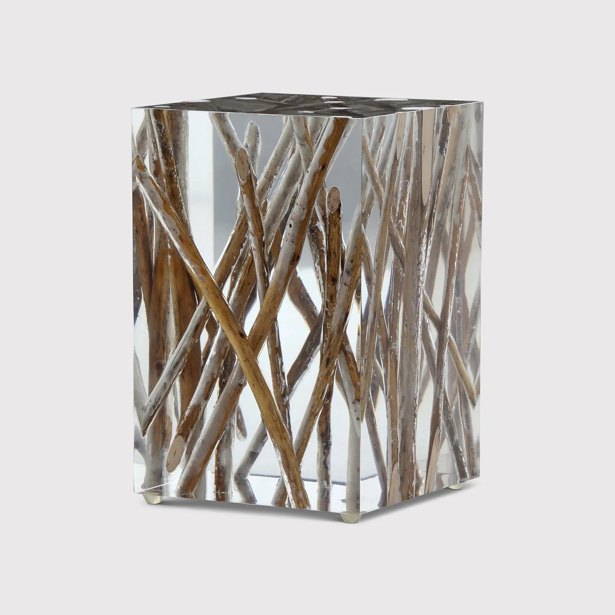 Timothy Oulton Spur Small Side Table - Neutral, Driftwood