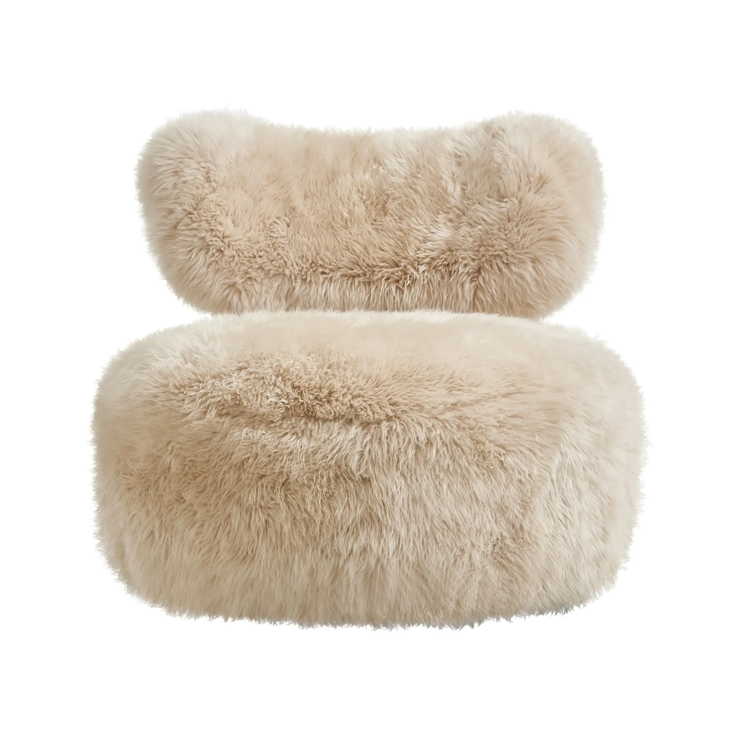 Timothy Oulton Trio Swivel Armchair - Neutral, Leather