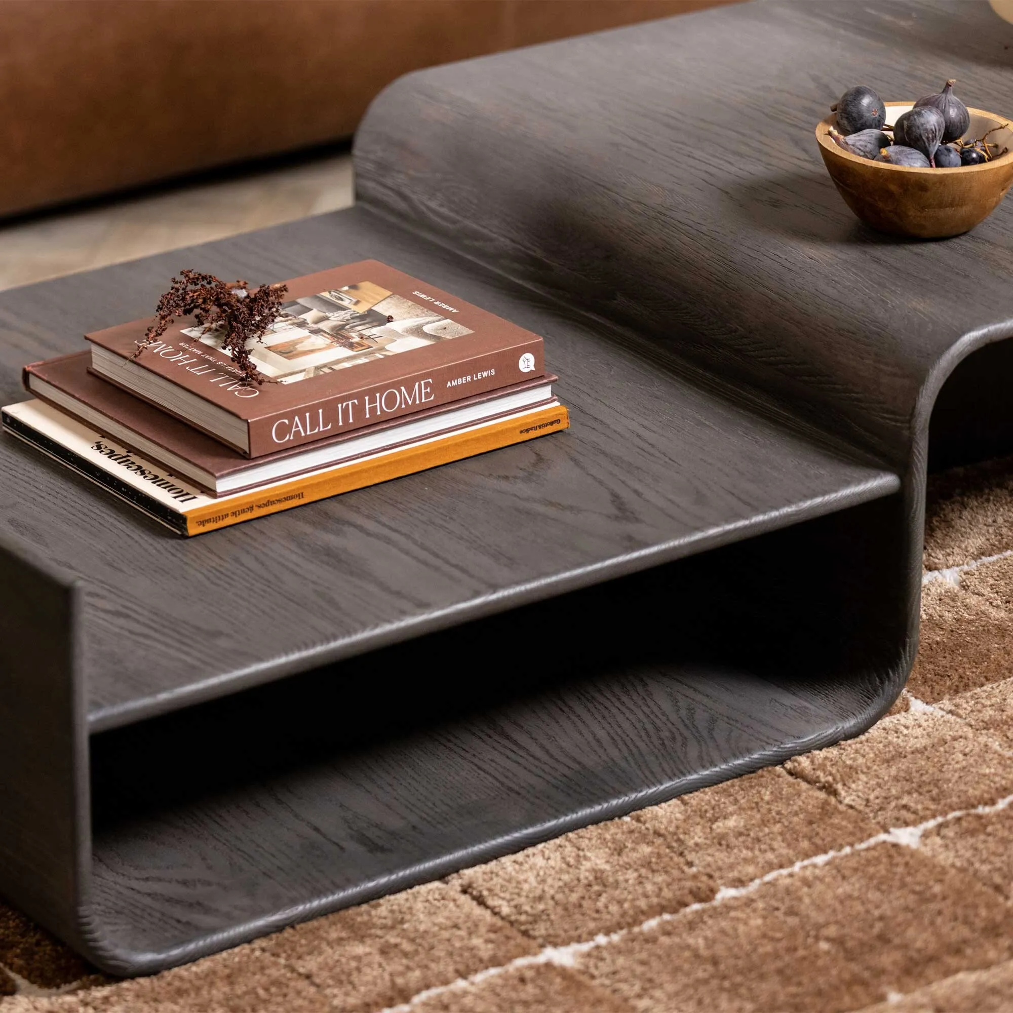 Toldos Coffee Table - Brown, Oak