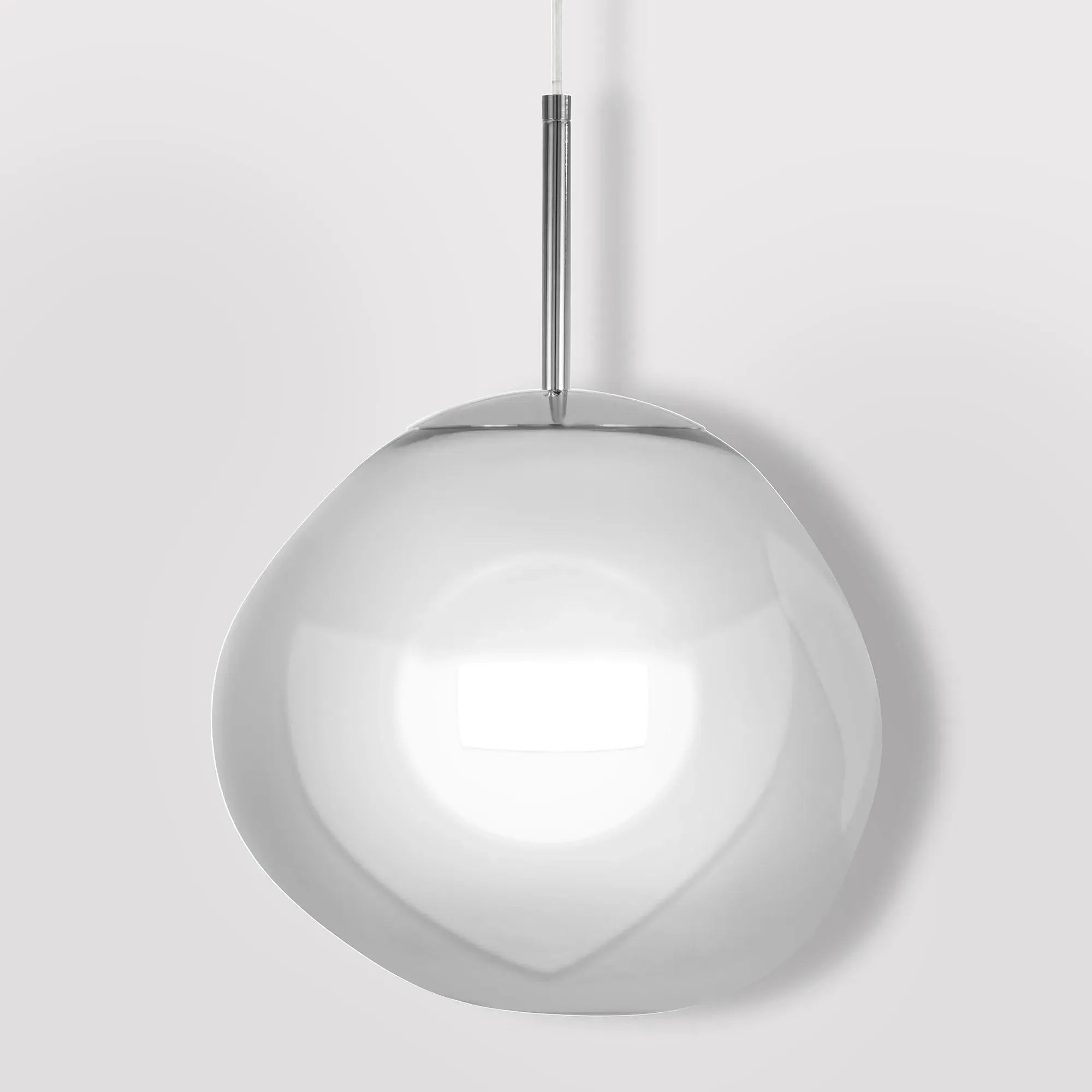 Tom Dixon Melt Mini Pendant Light - Silver, Polycarbonate