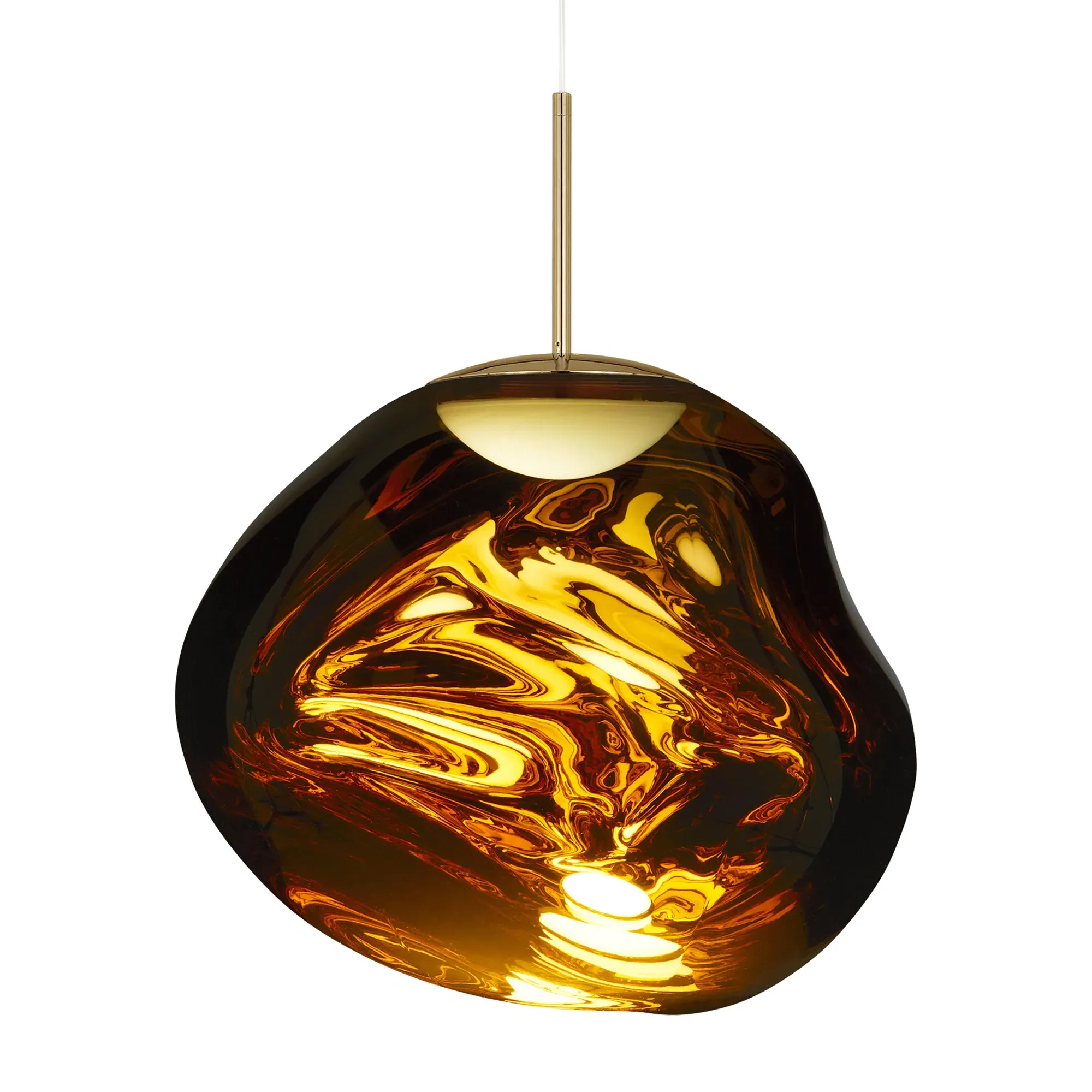 Tom Dixon Melt Pendant Light - Gold, Polycarbonate