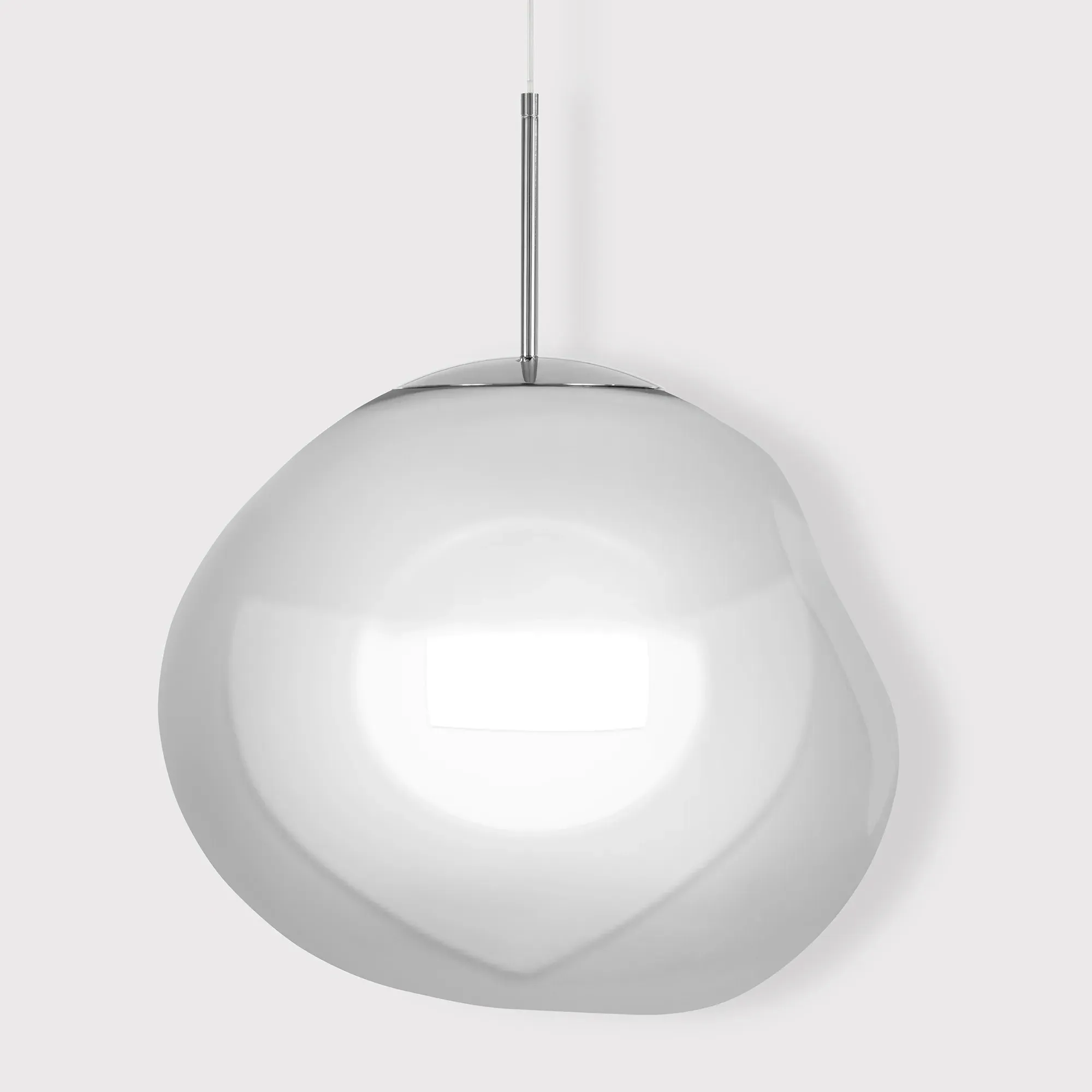Tom Dixon Melt Pendant Light - Silver, Polycarbonate