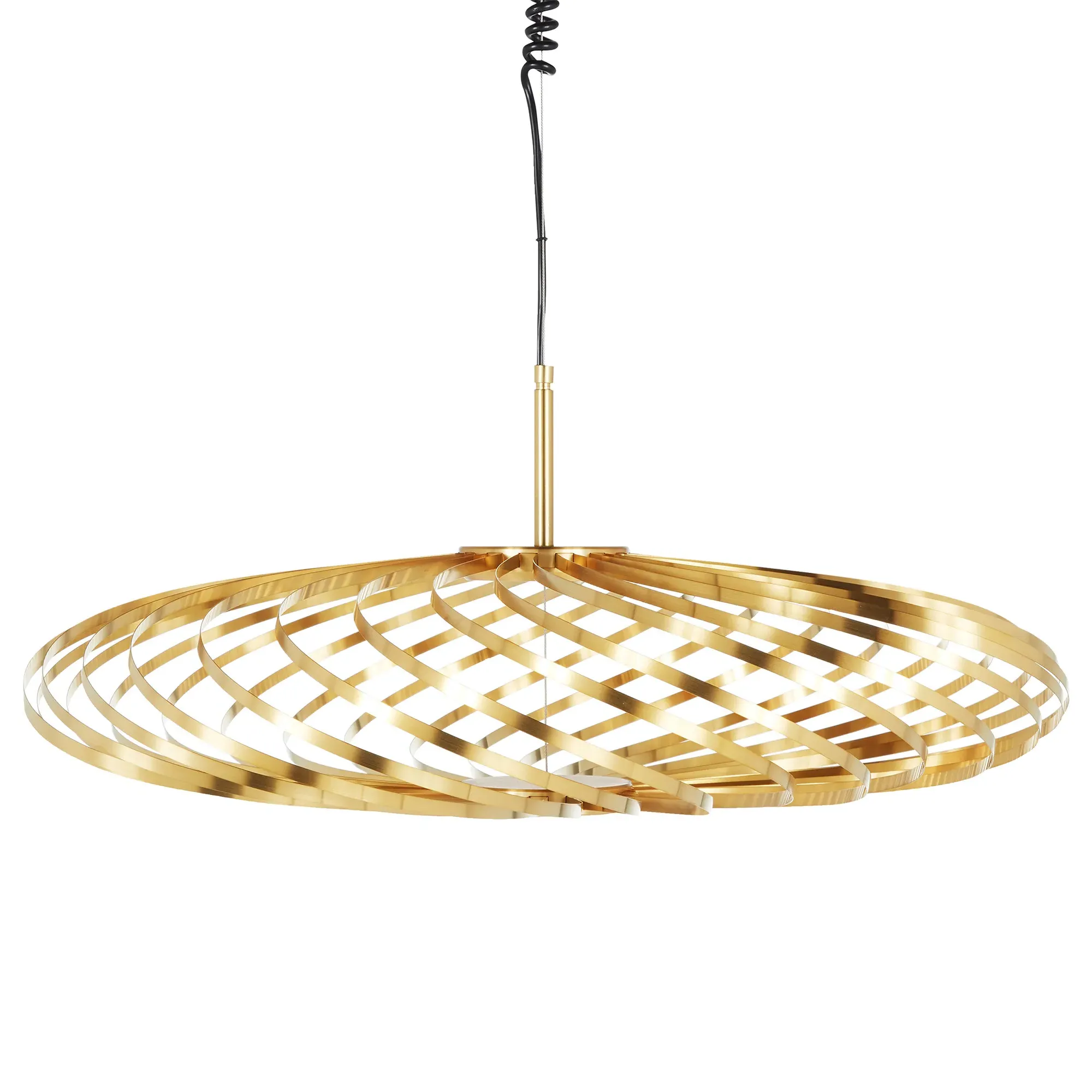 Tom Dixon Small Spring Pendant Light - Gold, Stainless Steel