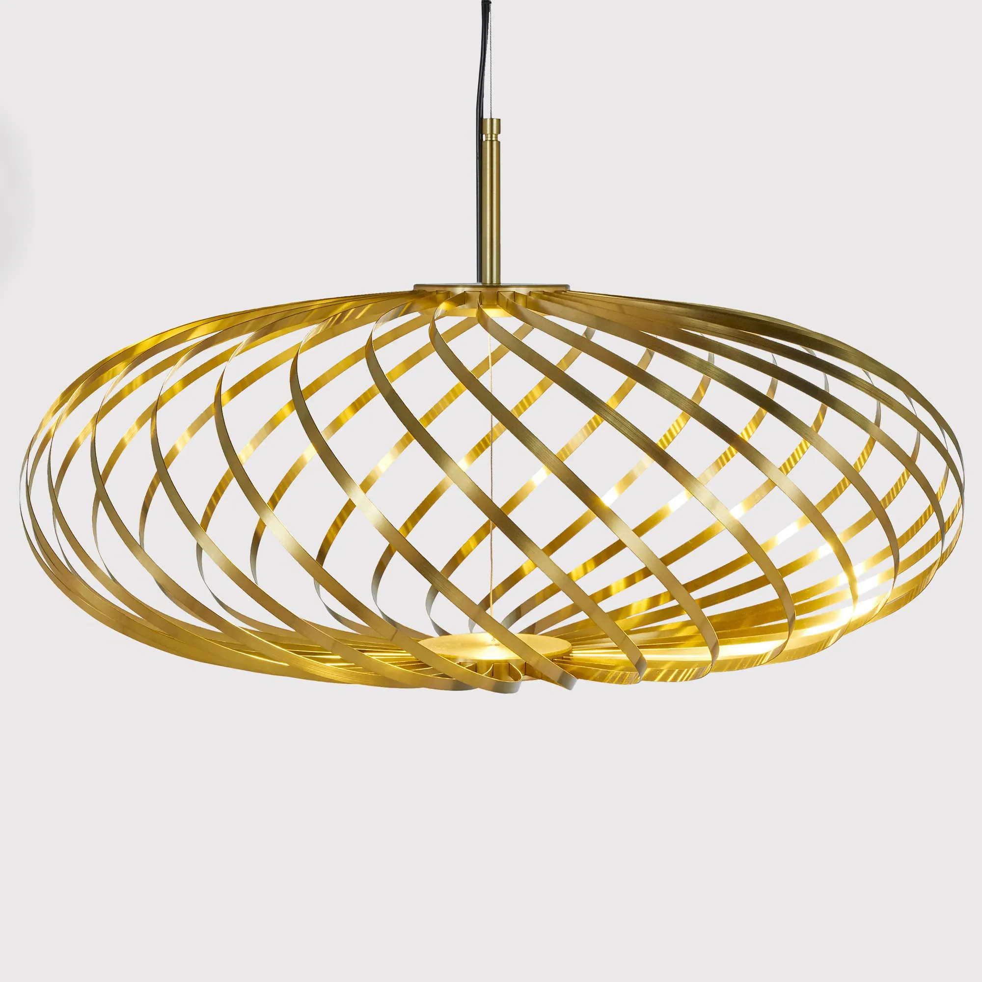 Tom Dixon Small Spring Pendant Light - Gold, Stainless Steel image