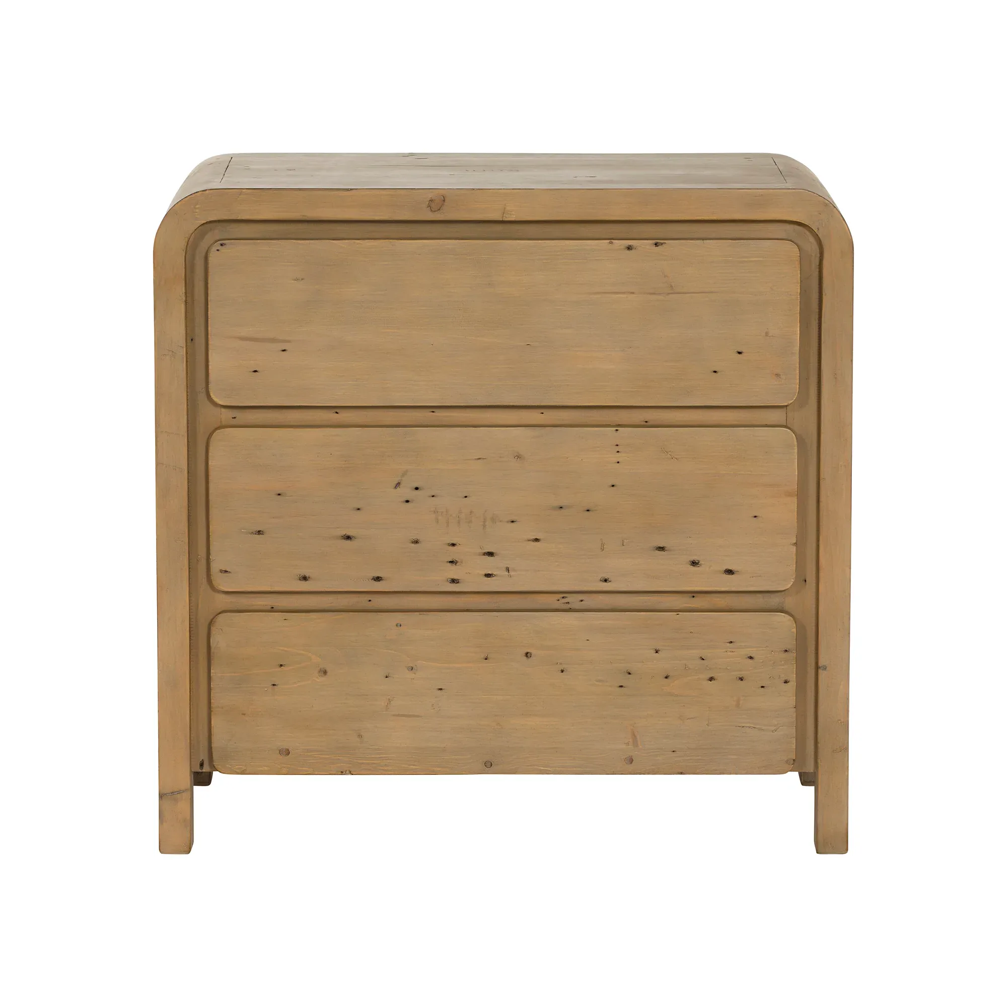 Tosca 3 Drawer Lowboy Cabinet - Brown, Wood