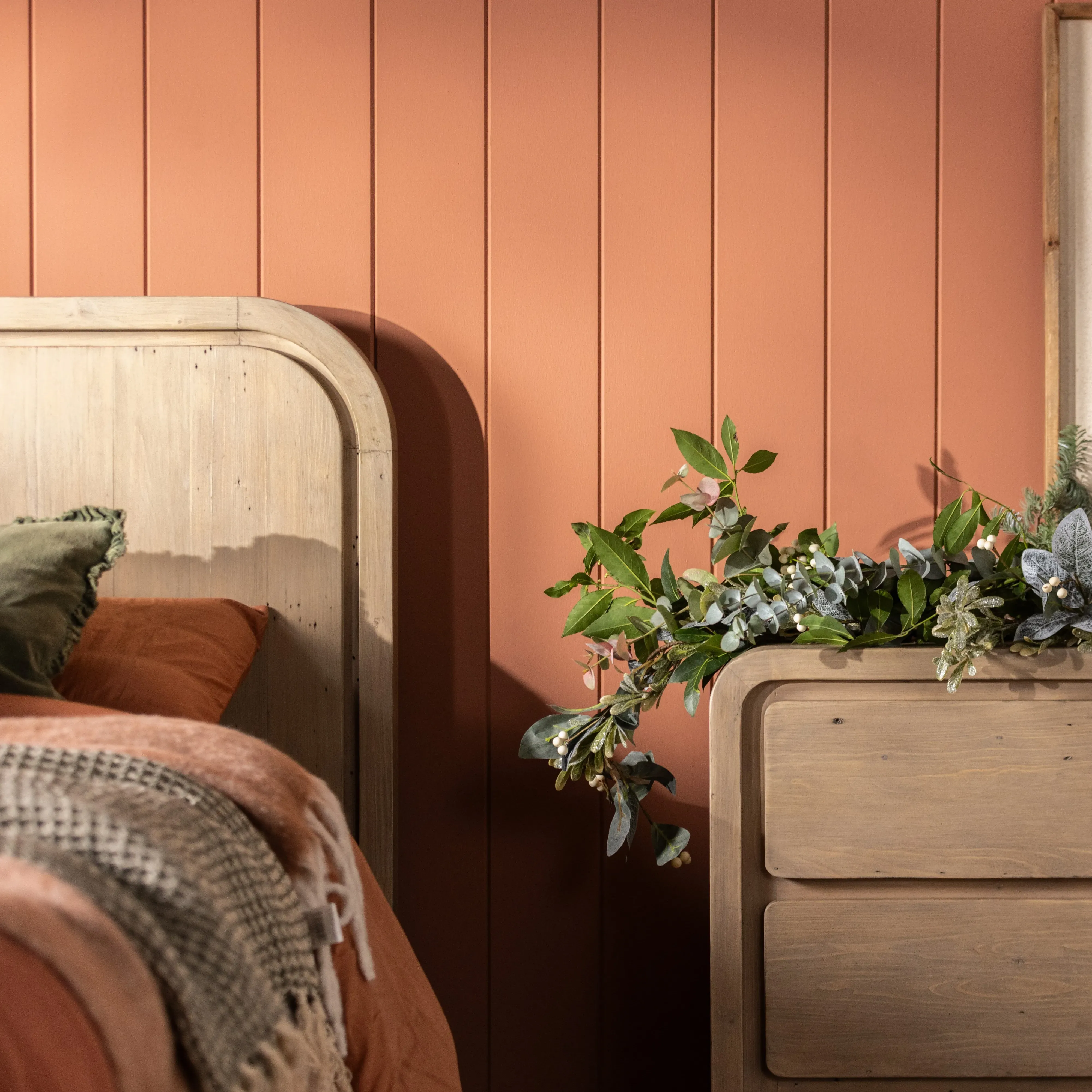 Tosca Super King Bed Frame - Neutral, Reclaimed Wood