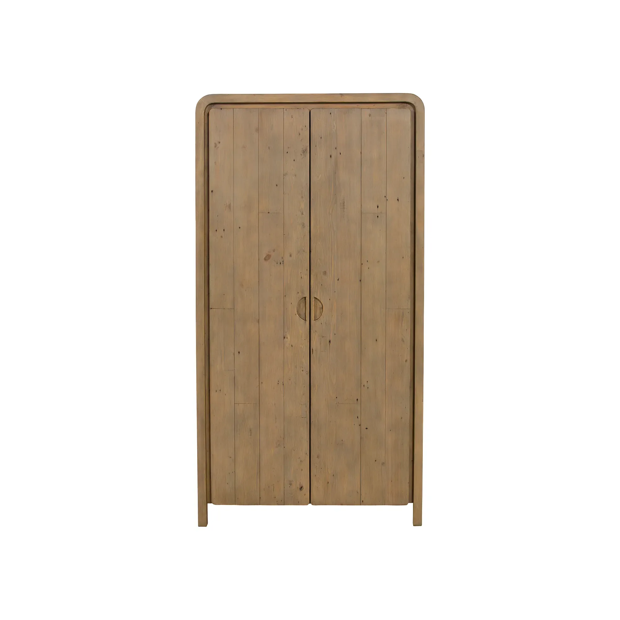 Tosca Wardrobe - Brown, Reclaimed Wood