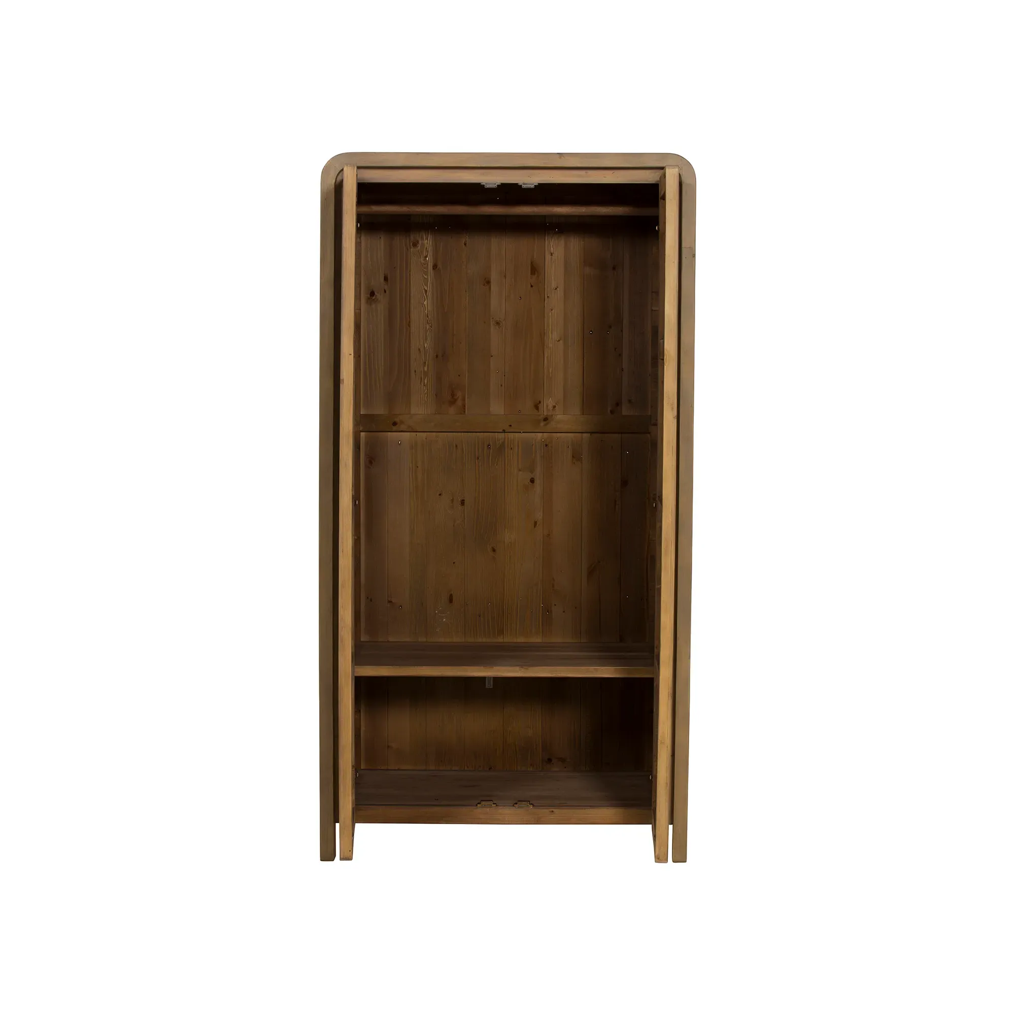Tosca Wardrobe - Brown, Reclaimed Wood