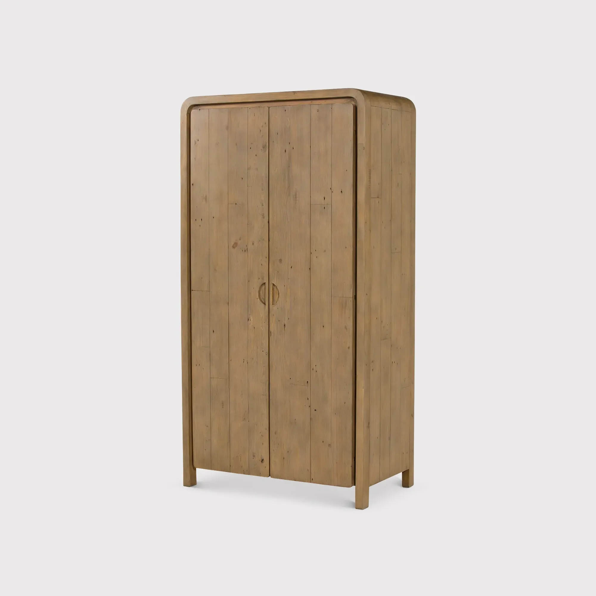 Tosca Wardrobe - Brown, Reclaimed Wood image