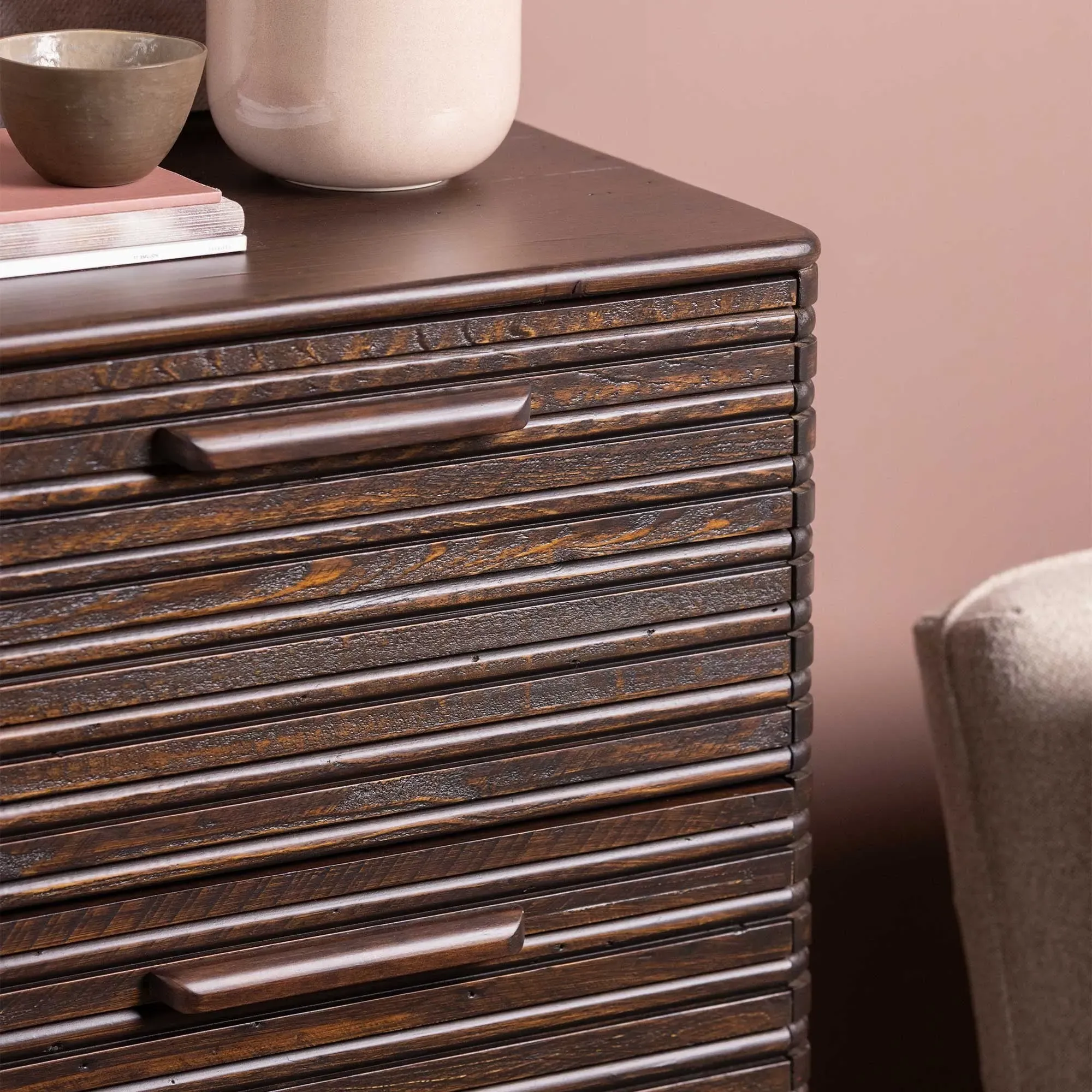 Tova 6 Drawer Chest - Brown, Wood