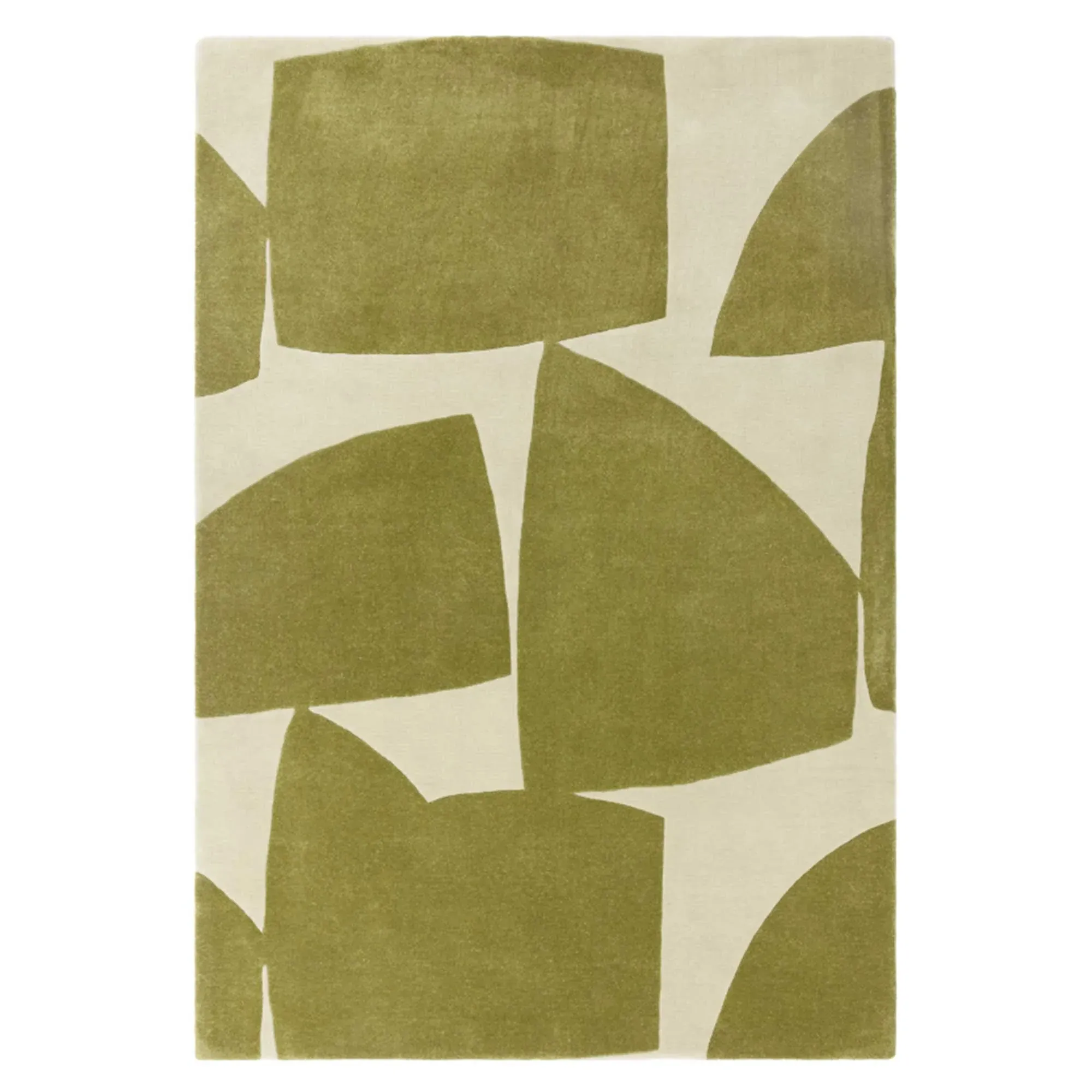 Trallo Square Rug - Sage Green