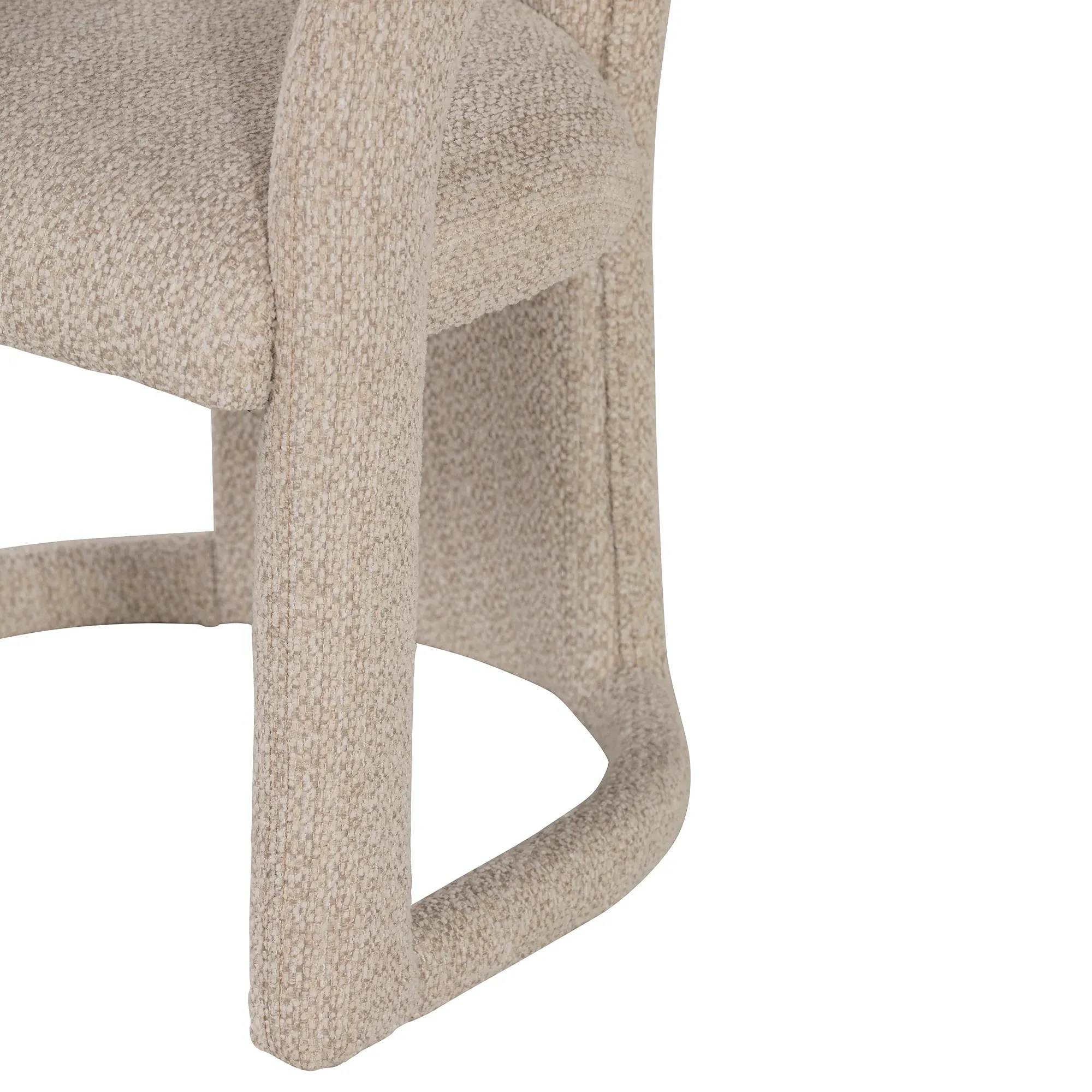 Tribeca Dining Chair - Neutral, Boucle