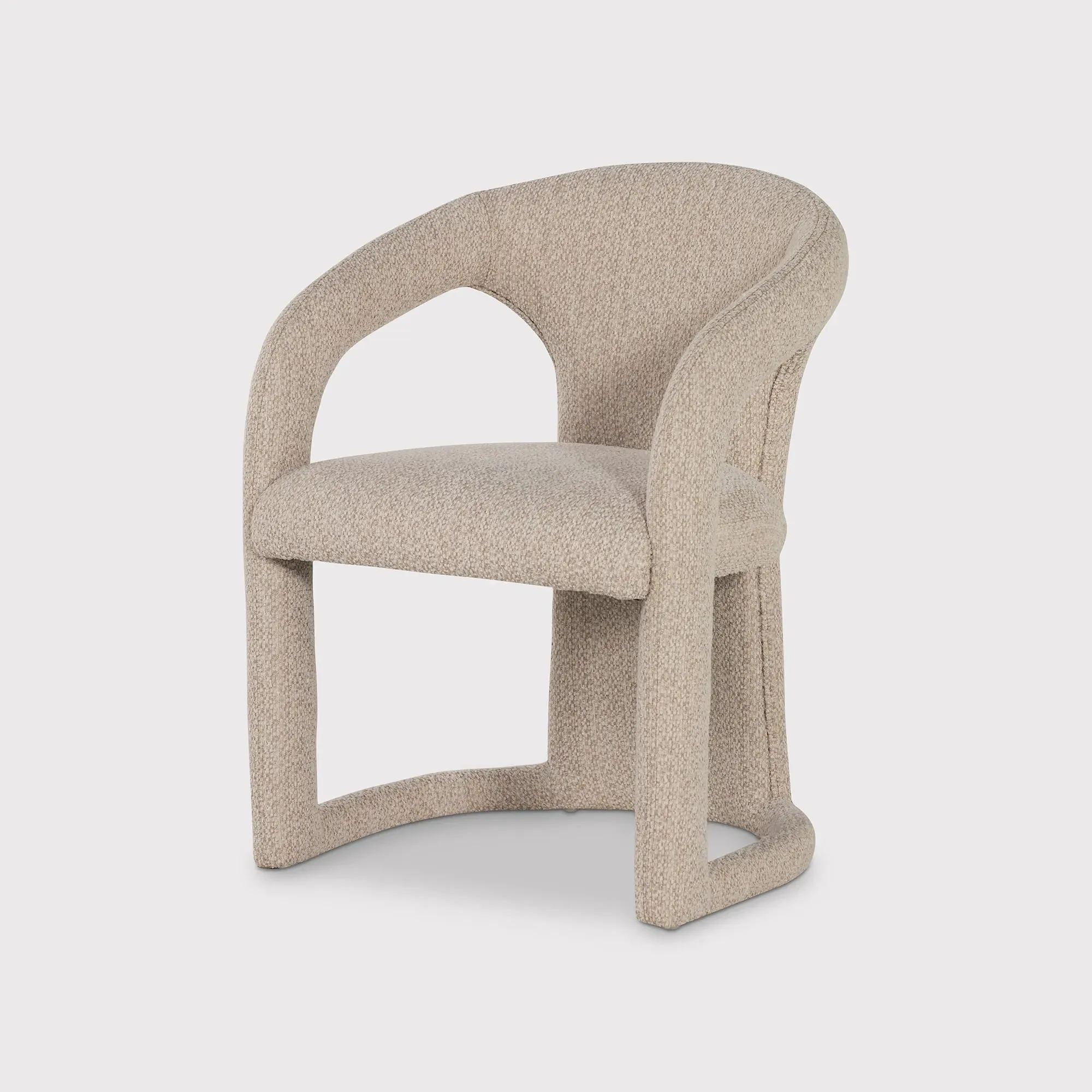 Tribeca Dining Chair - Neutral, Boucle image