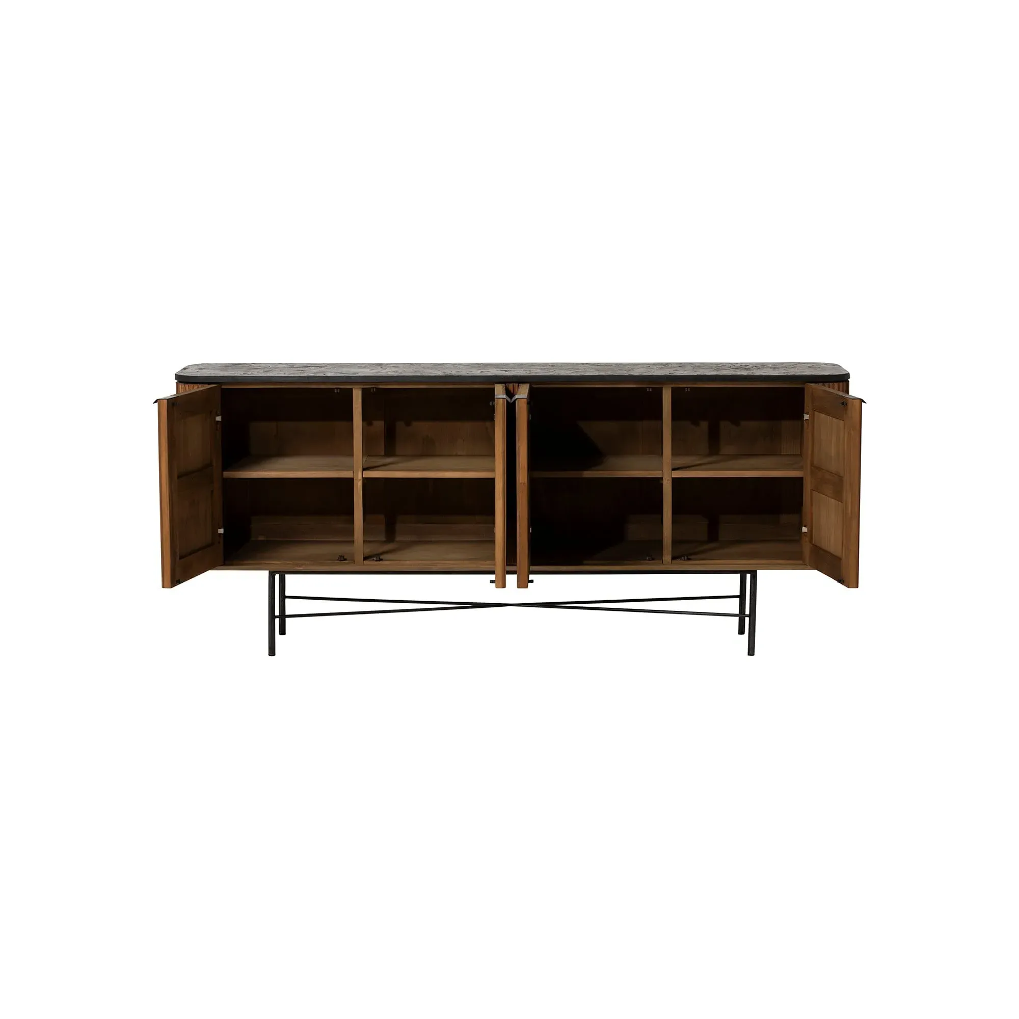 Trinidad Rectangular Sideboard - Brown, Teak