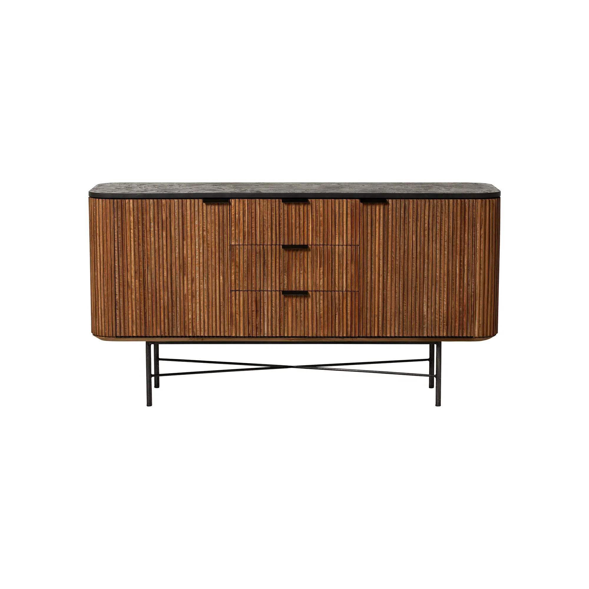 Trinidad Rectangular Sideboard - Brown, Teak