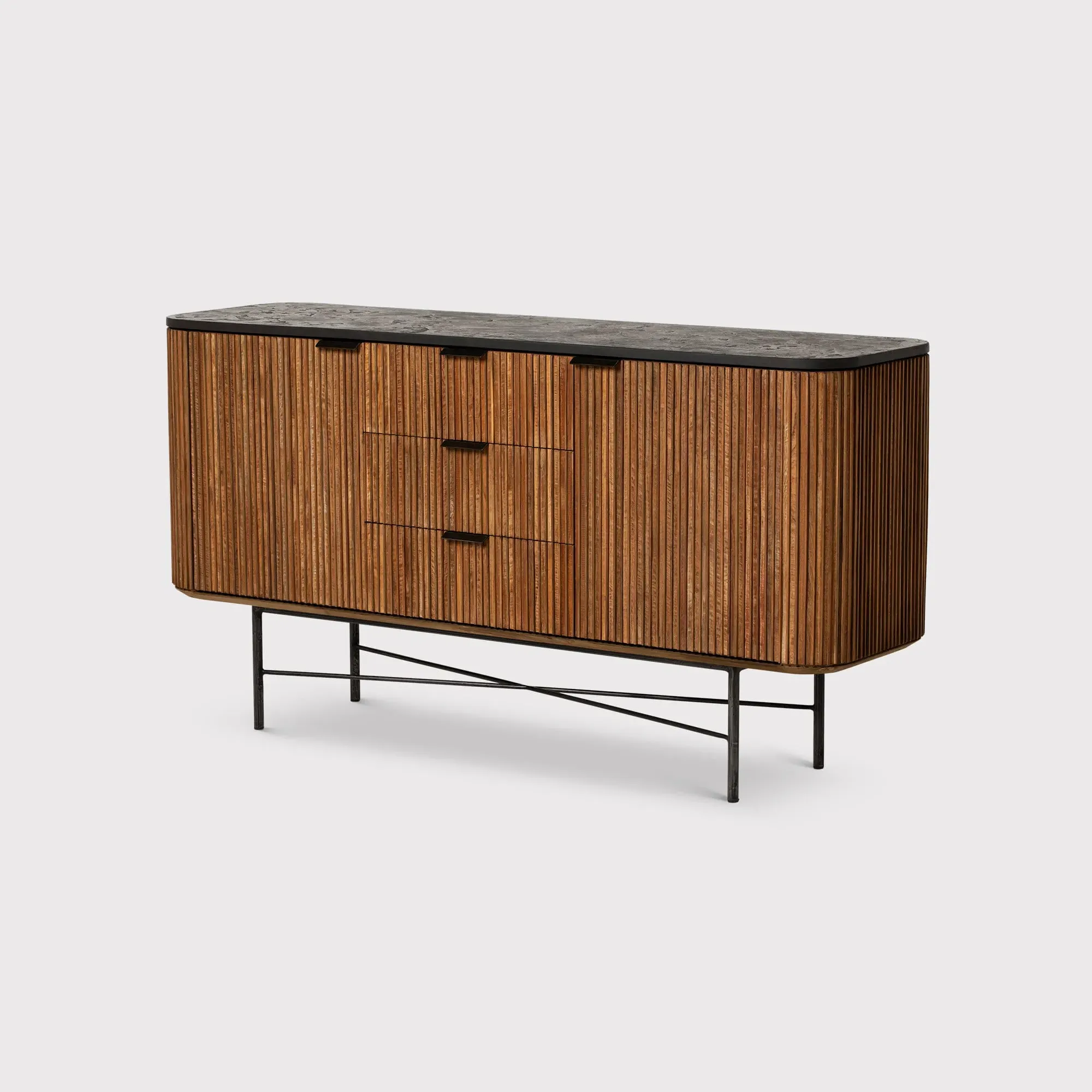 Trinidad Rectangular Sideboard - Brown, Teak image