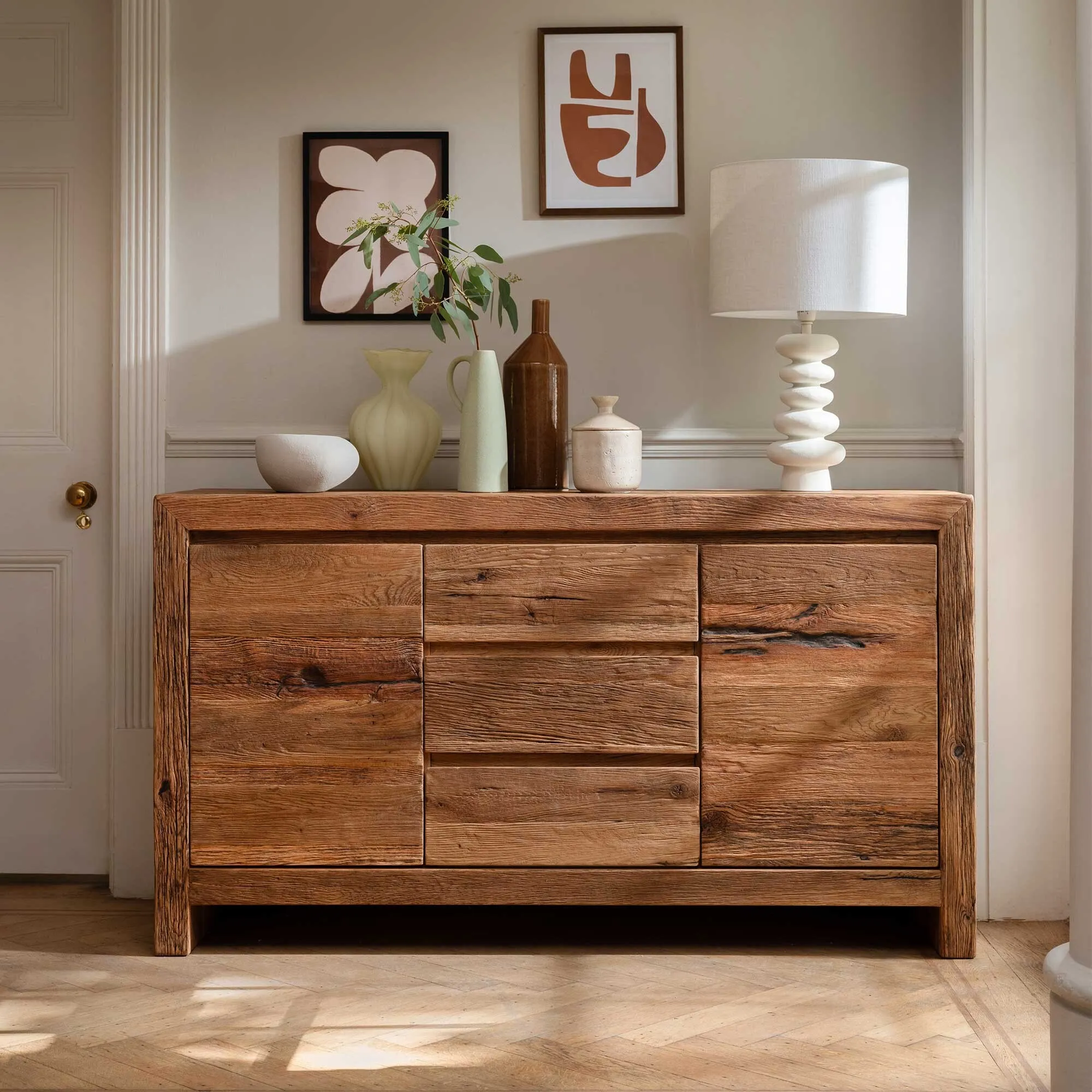 Trossach Buffet Sideboard - Brown, Oak