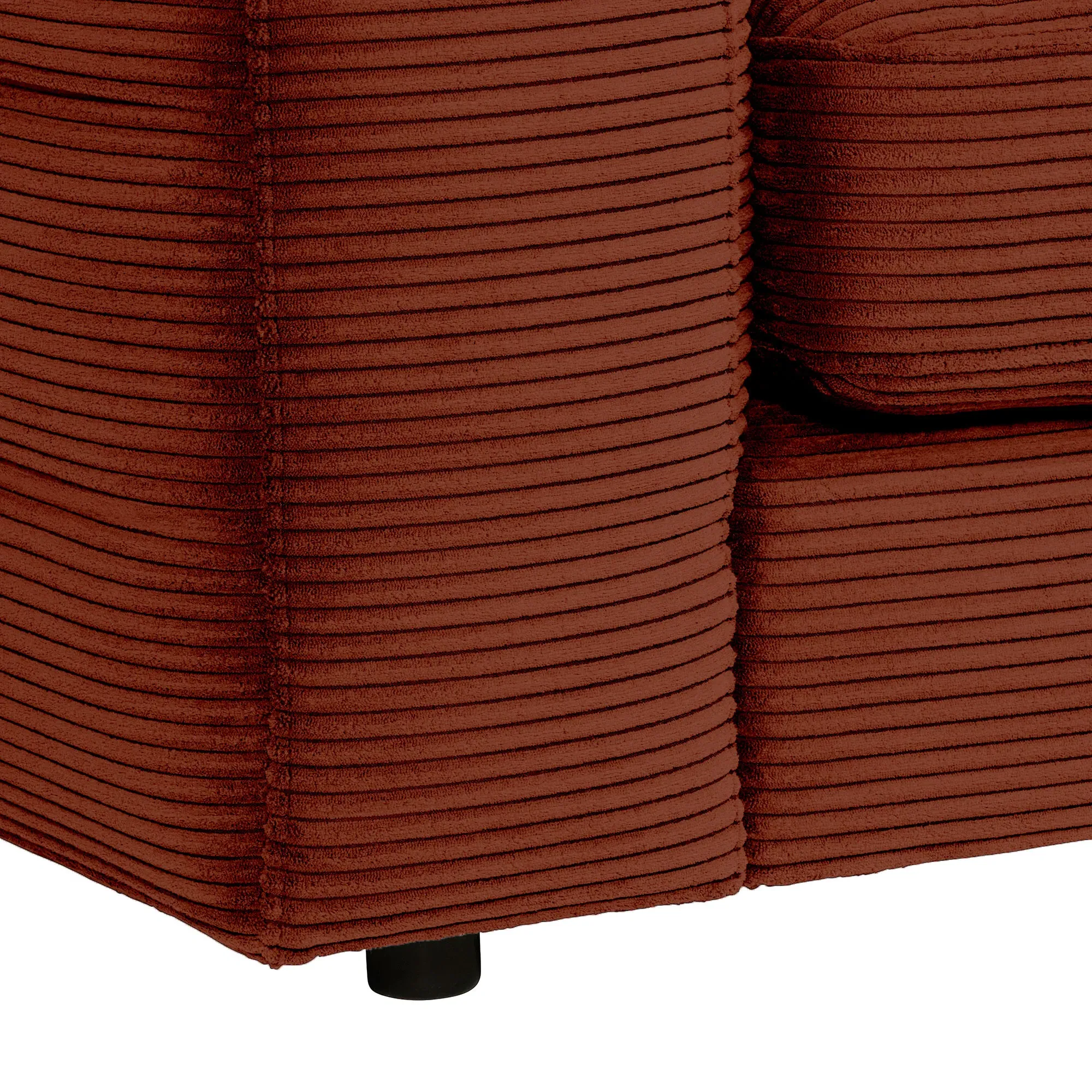 Twain 1.5 Seater Armchair Right - Red, Fabric