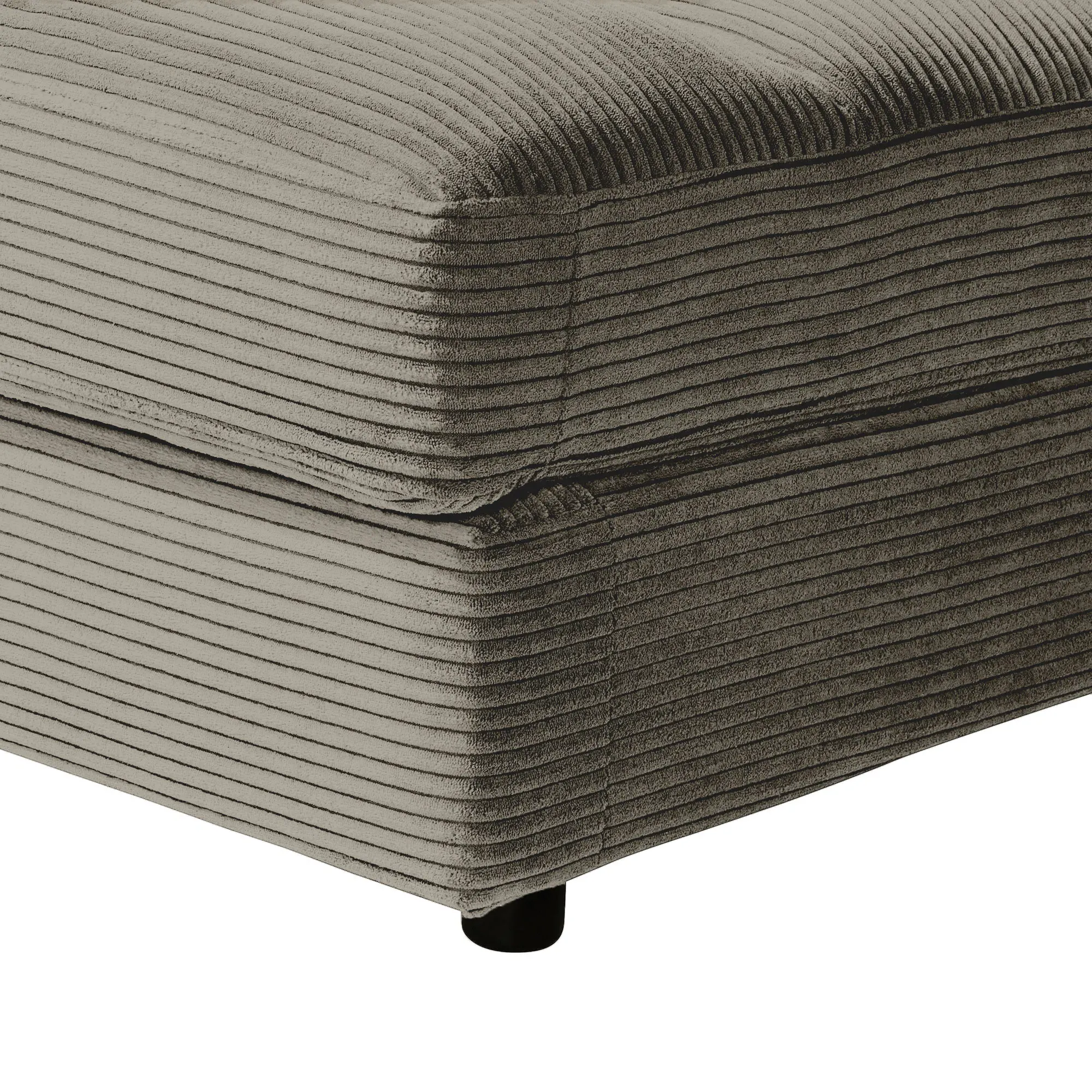 Twain 1.5 Seater Chair without Armrests - Grey, Fabric