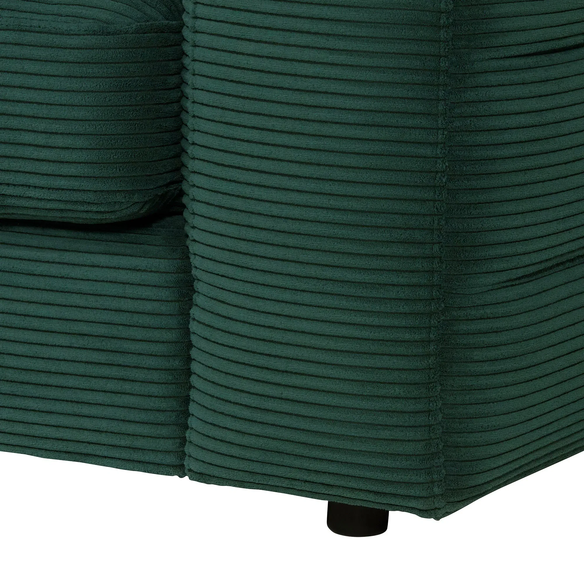 Twain Large Chaise Corner Sofa Right with Scatters - Fabric