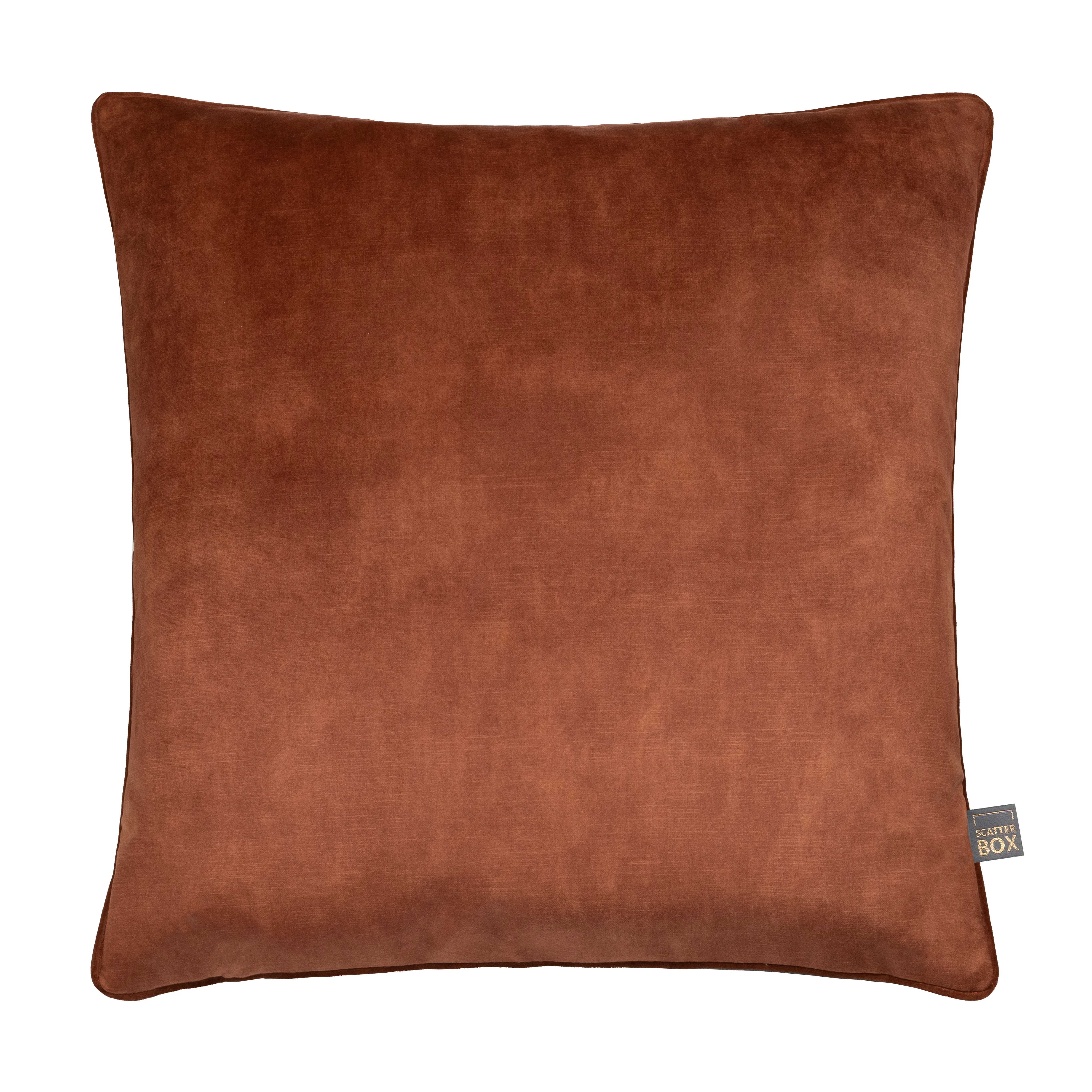 Two Tone Square Cushion - Orange image