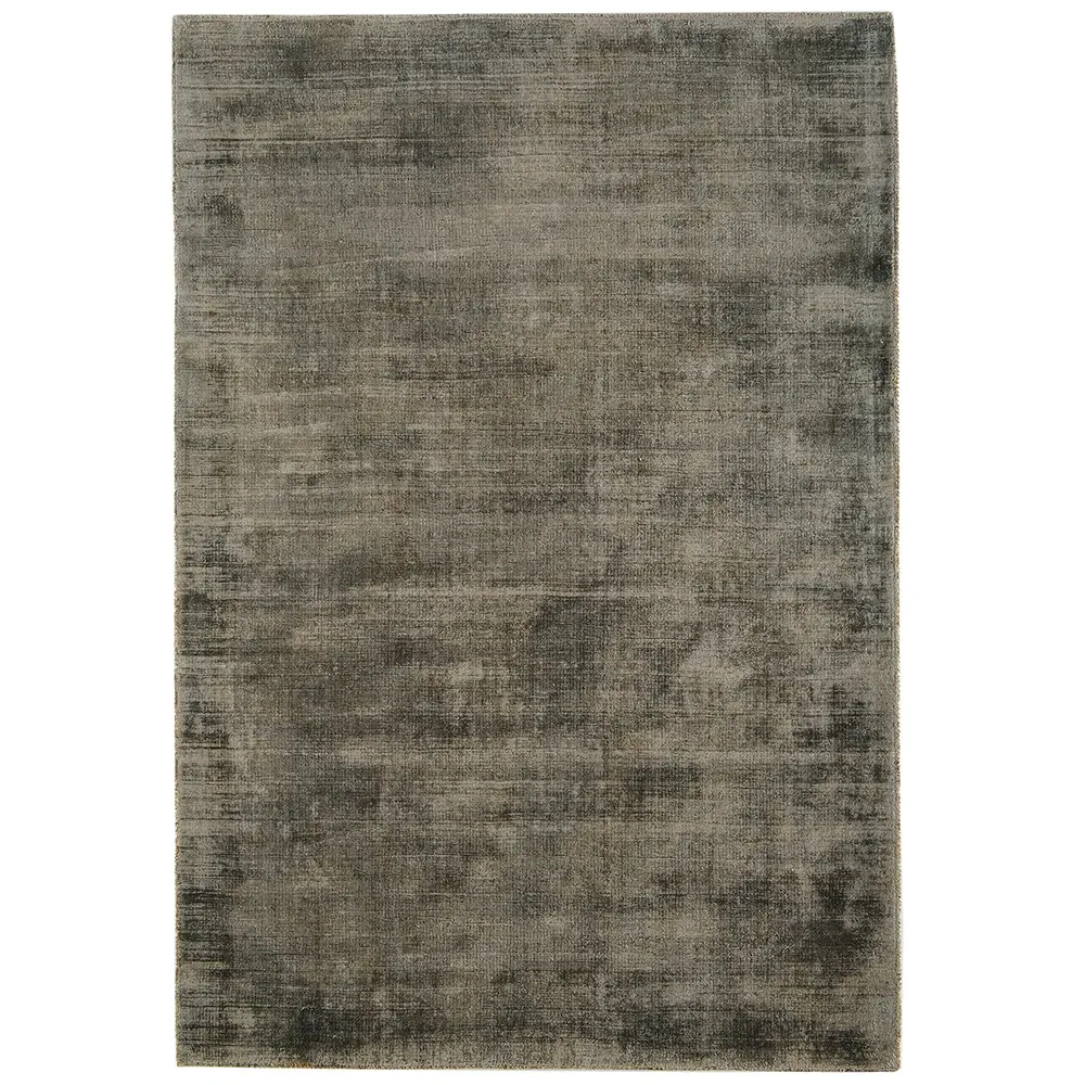 Tyde Moleskin Square Rug - Brown, Viscose