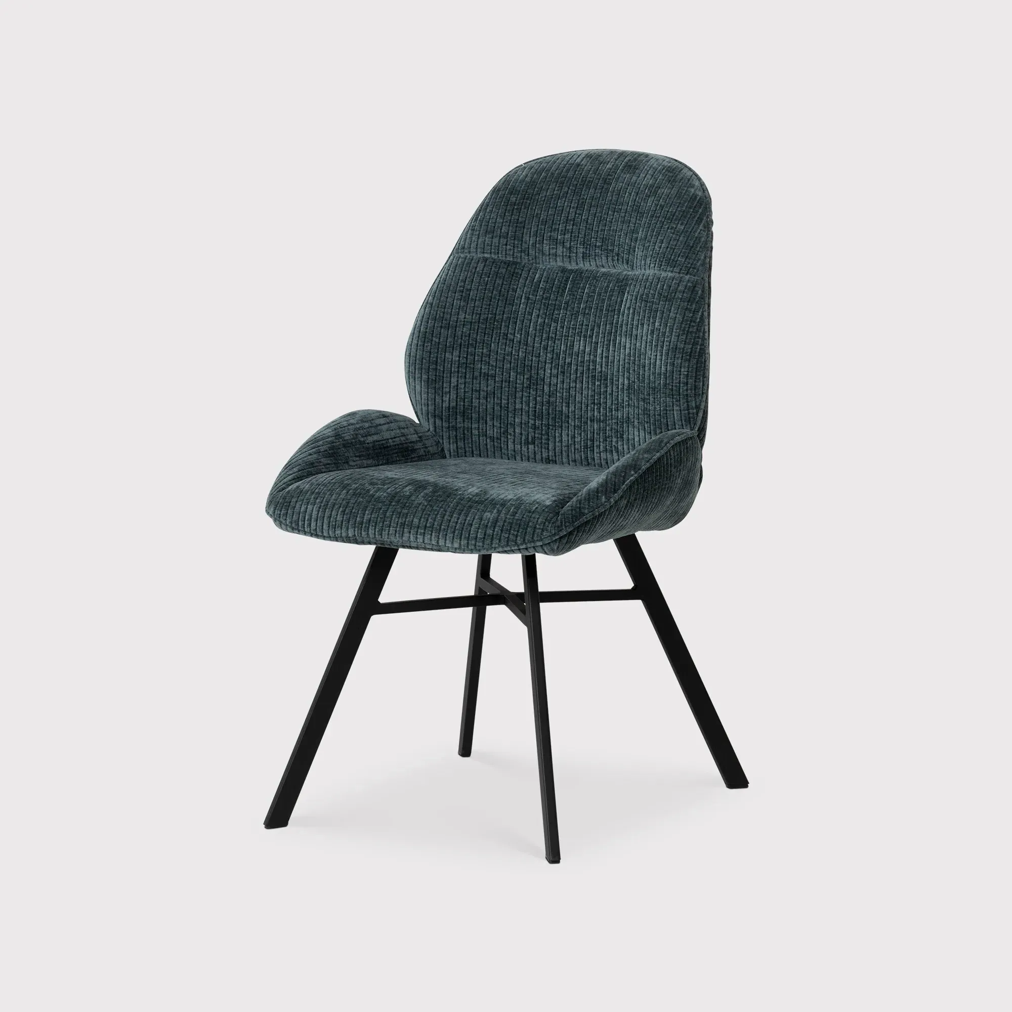Ulza Dining Chair - Blue, Fabric image