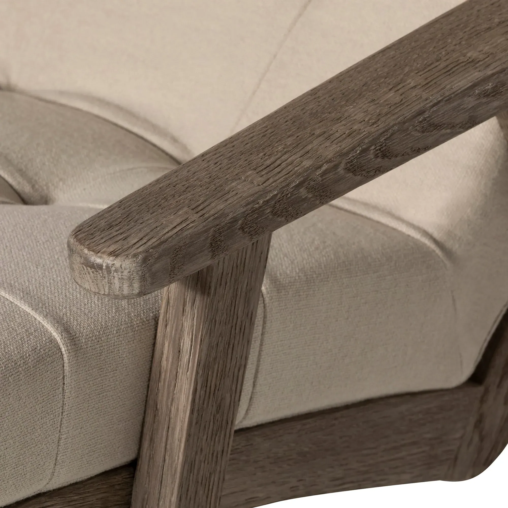 Valley Armchair - Neutral, Oak