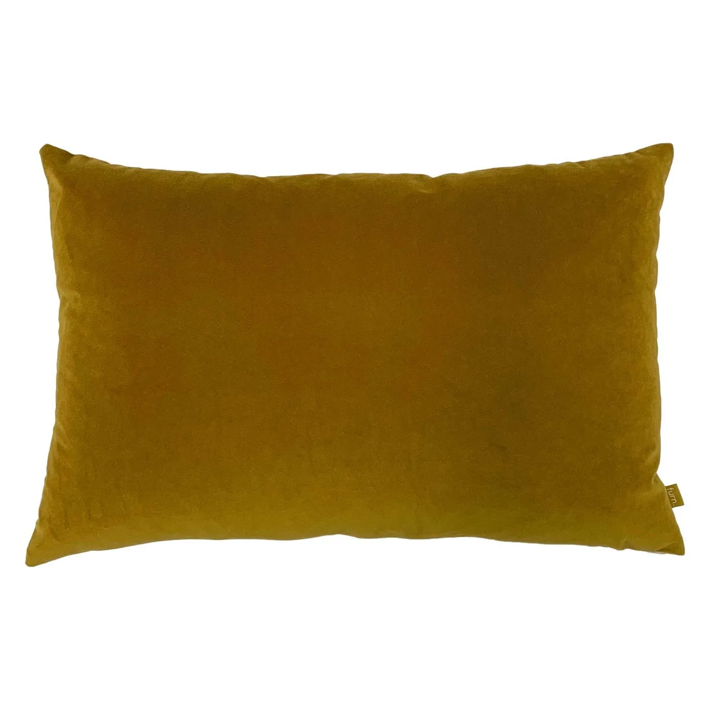 Velvet Square Cushion - Mustard
