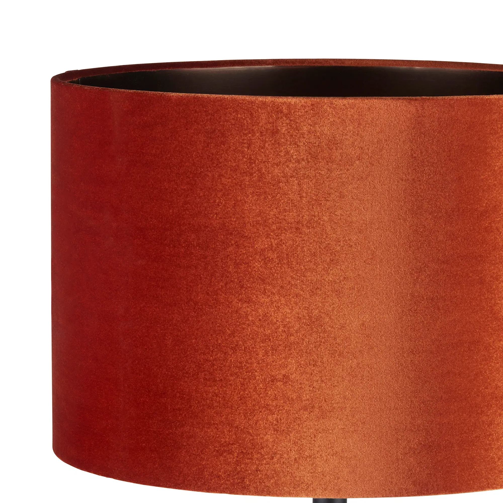 Velvet Terra Table Lamp - Orange, Metal