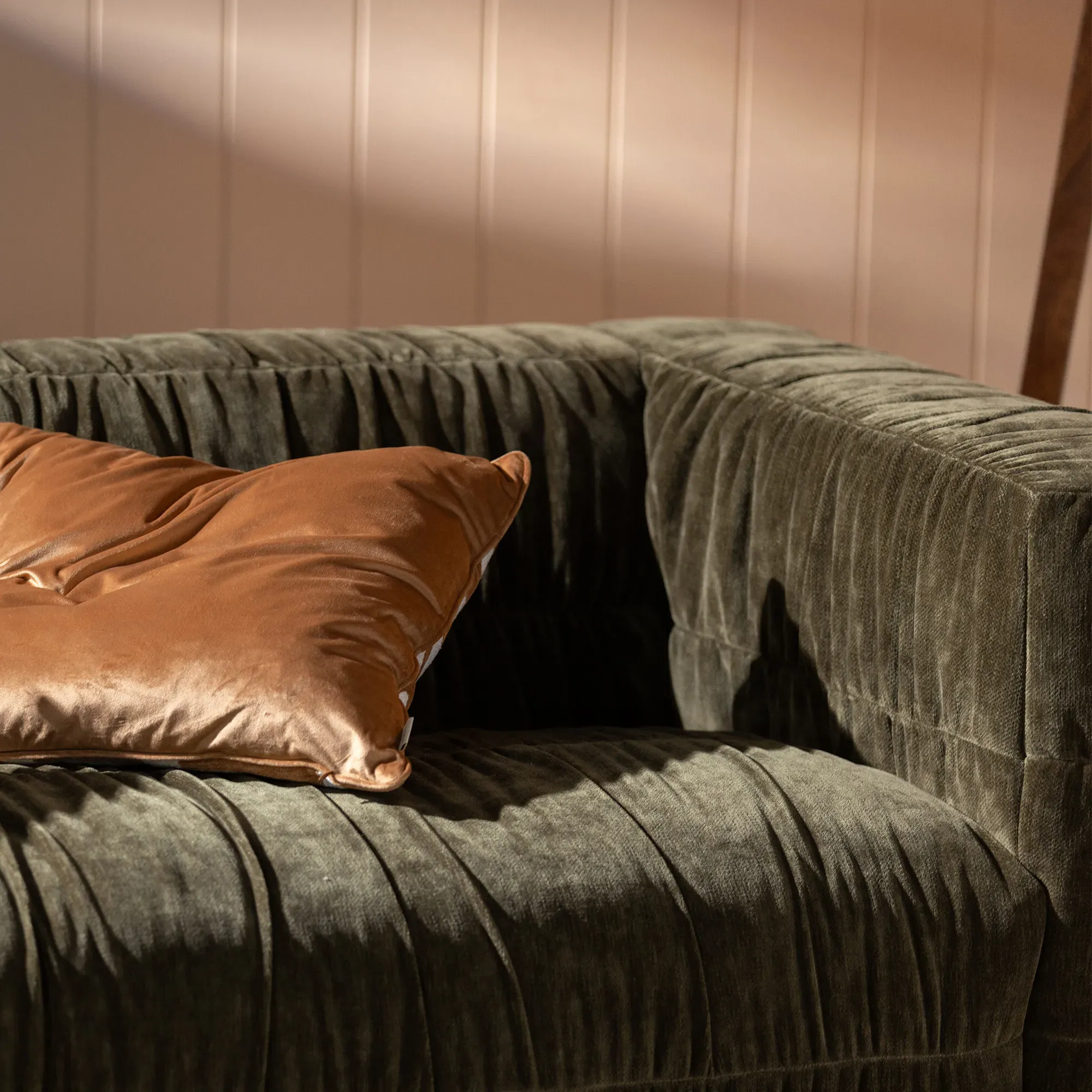 Vercelli Sofa - Green, Fabric