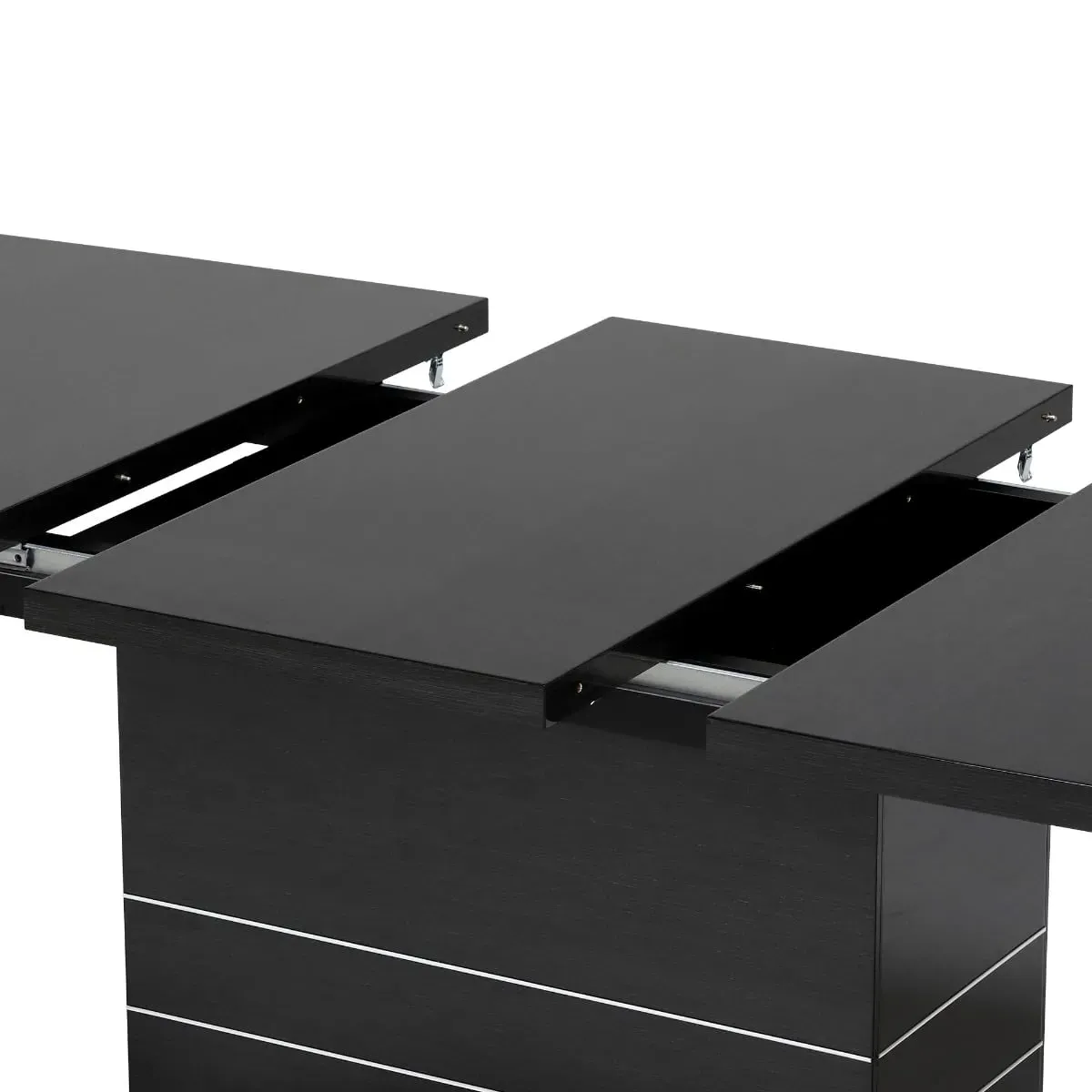 Versilia Extendable Dining Table - Grey, Koto Wood