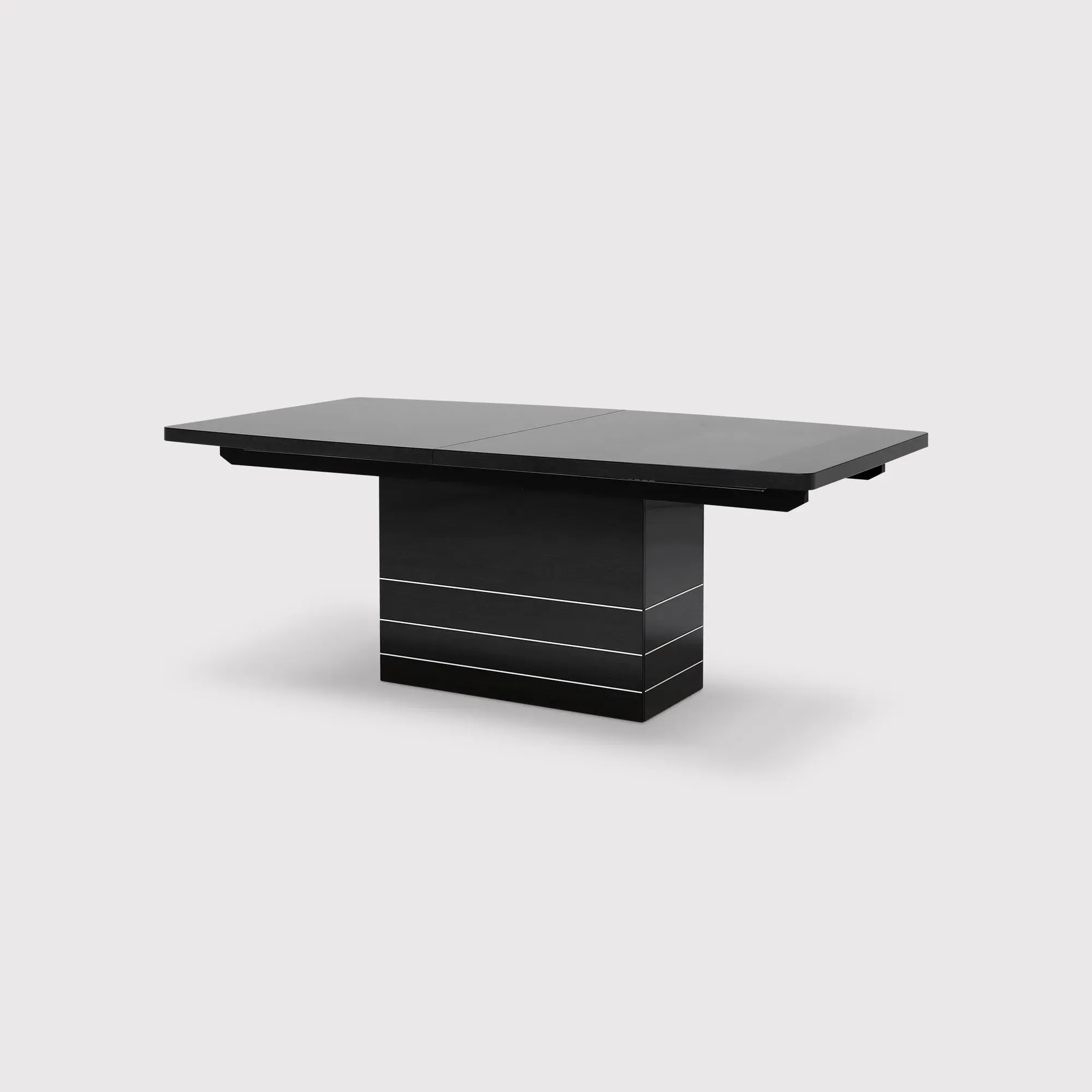 Versilia Extendable Dining Table - Grey, Koto Wood