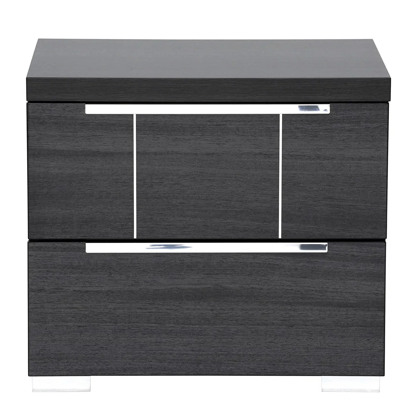 Versilia Night Stand - Grey, Koto Wood