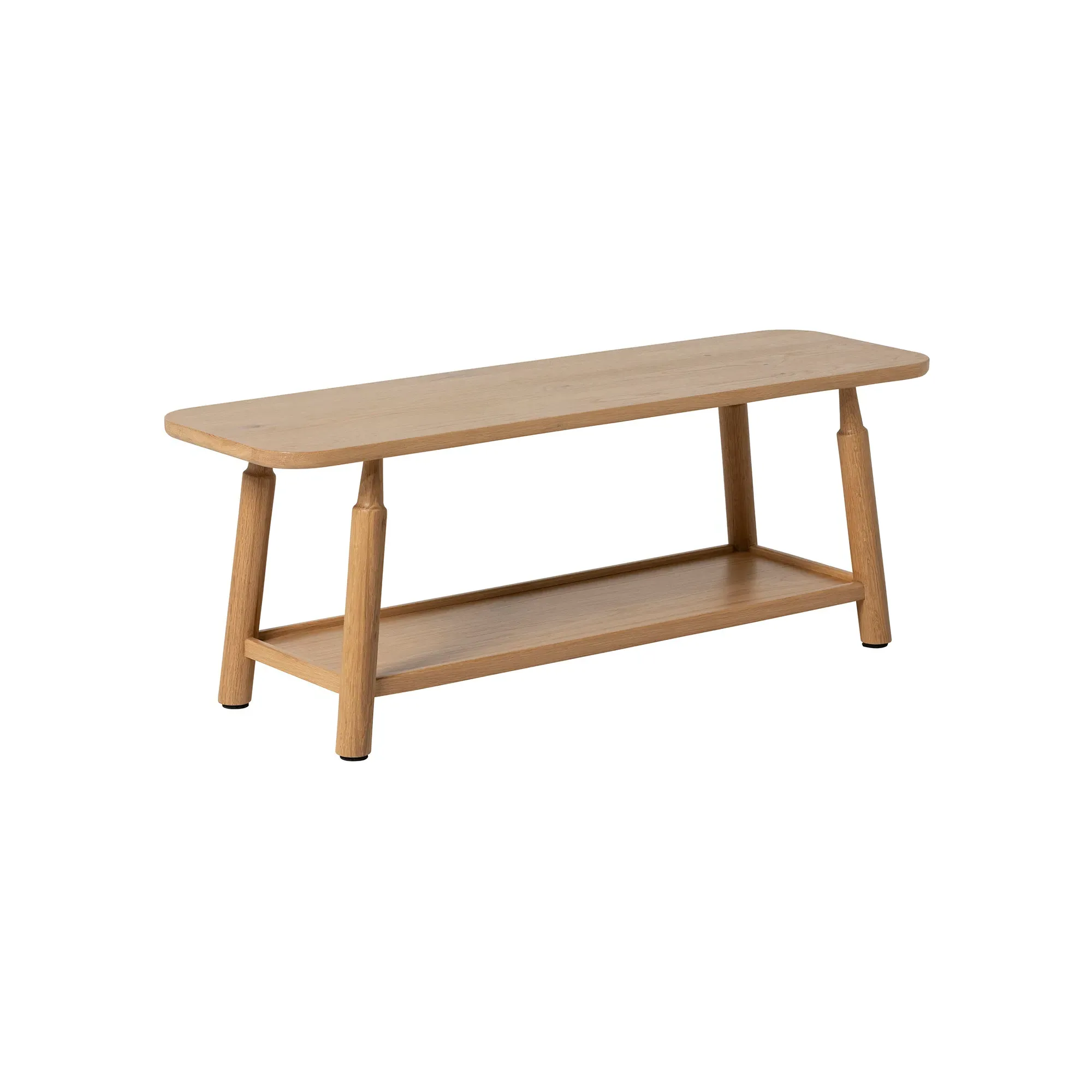 Vinca Pencil Bench - Neutral, Oak