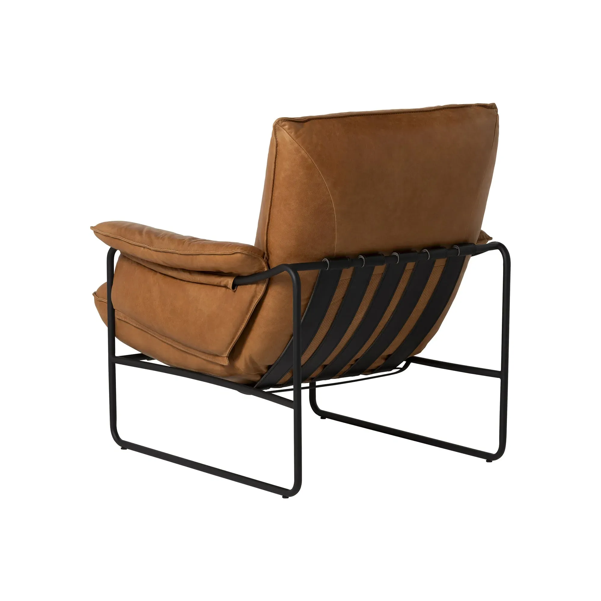 Vinci Armchair - Brown, Leather