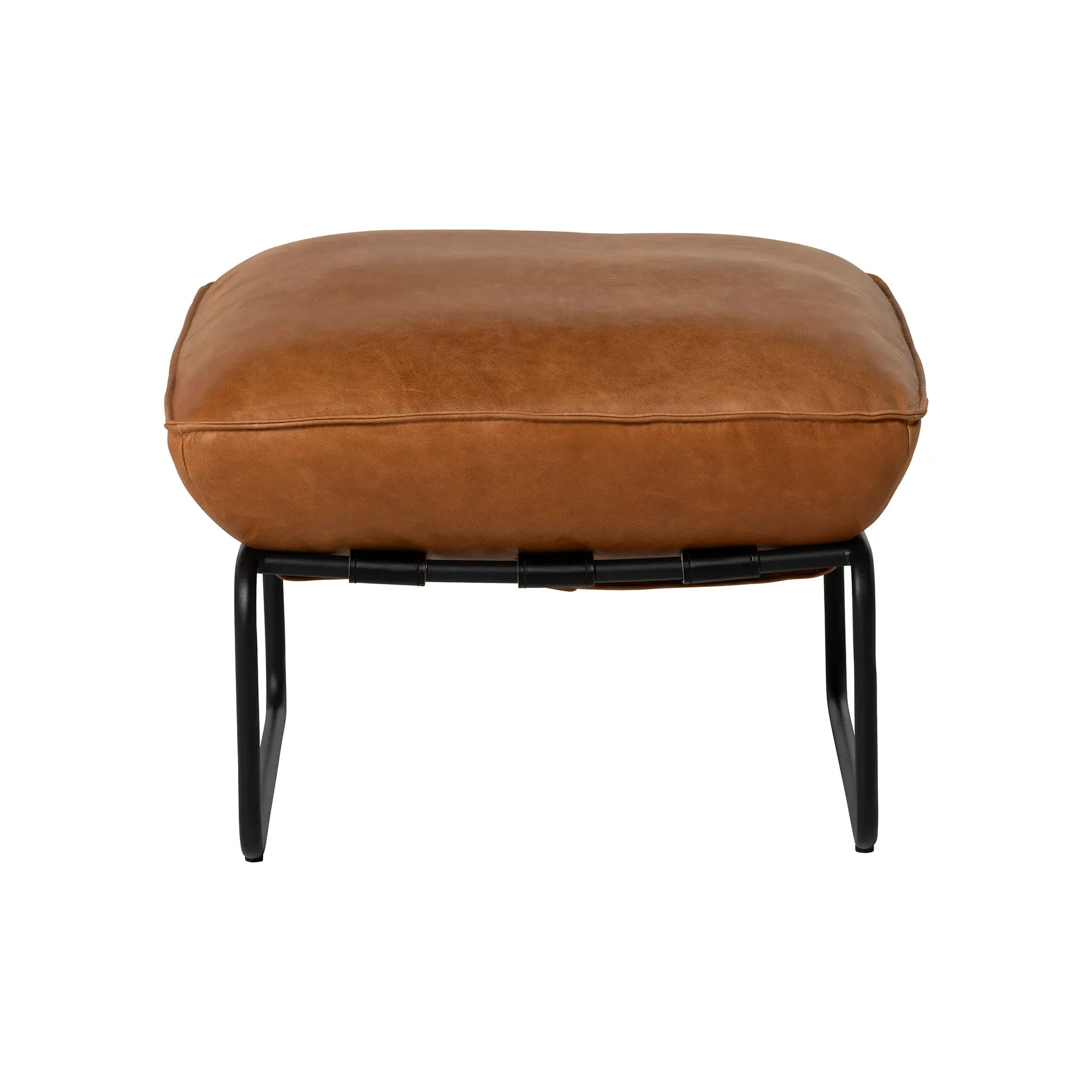 Vinci Stool - Brown, Leather