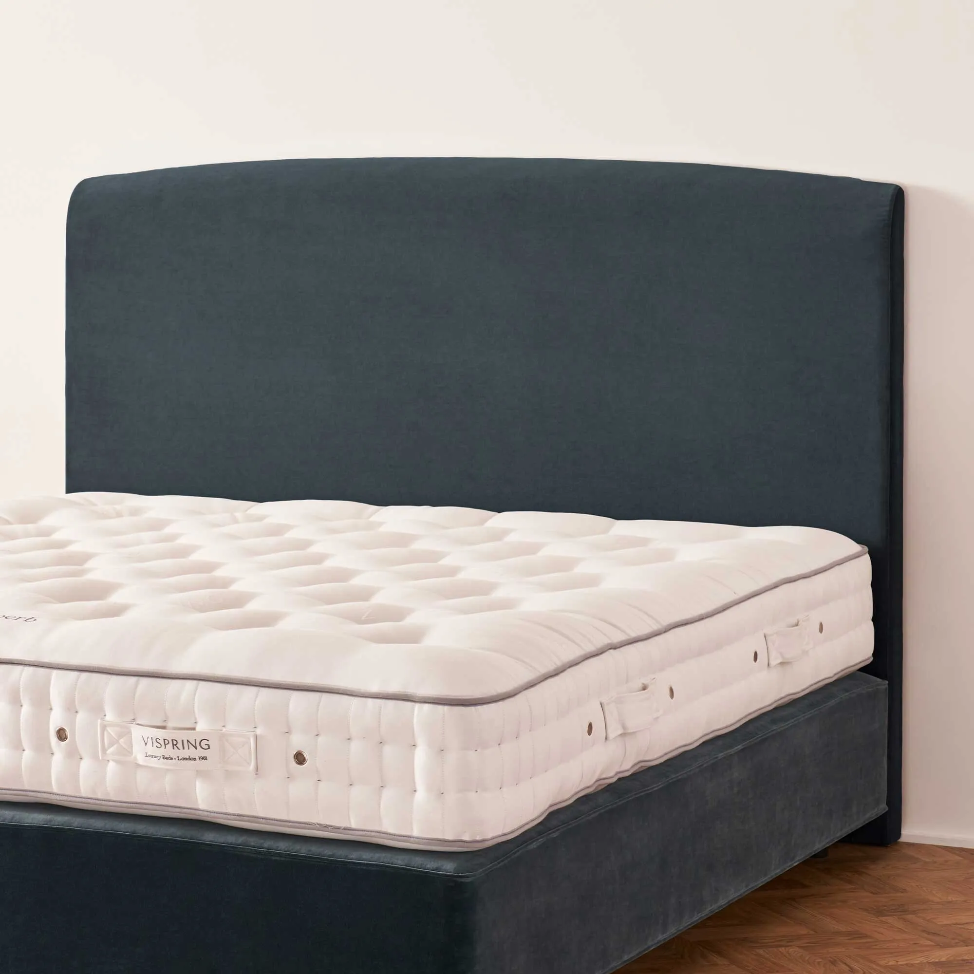 Vispring Elba Super King Headboard - Blue