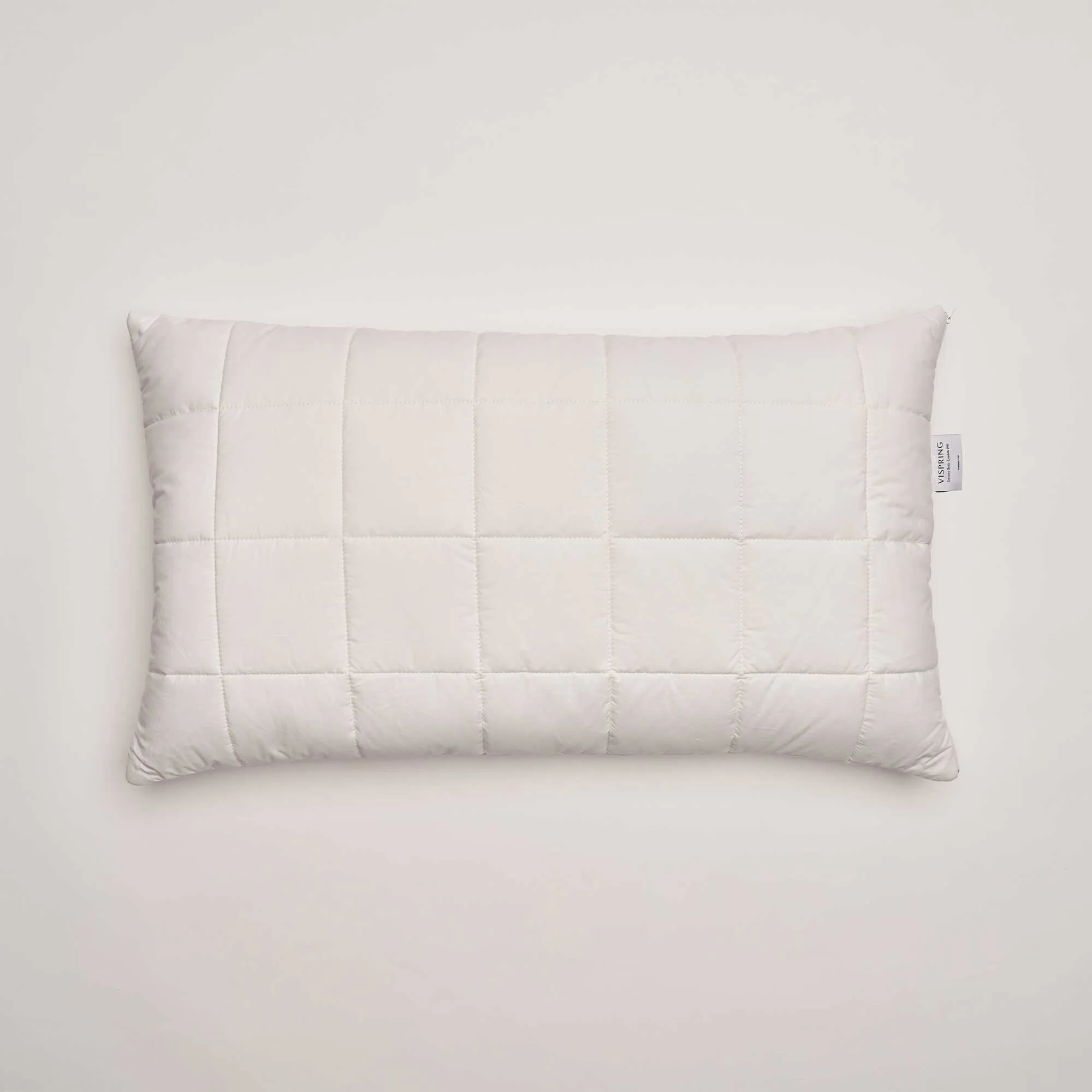 Vispring Wool Pillow 90x50 - White, Organic Cotton product