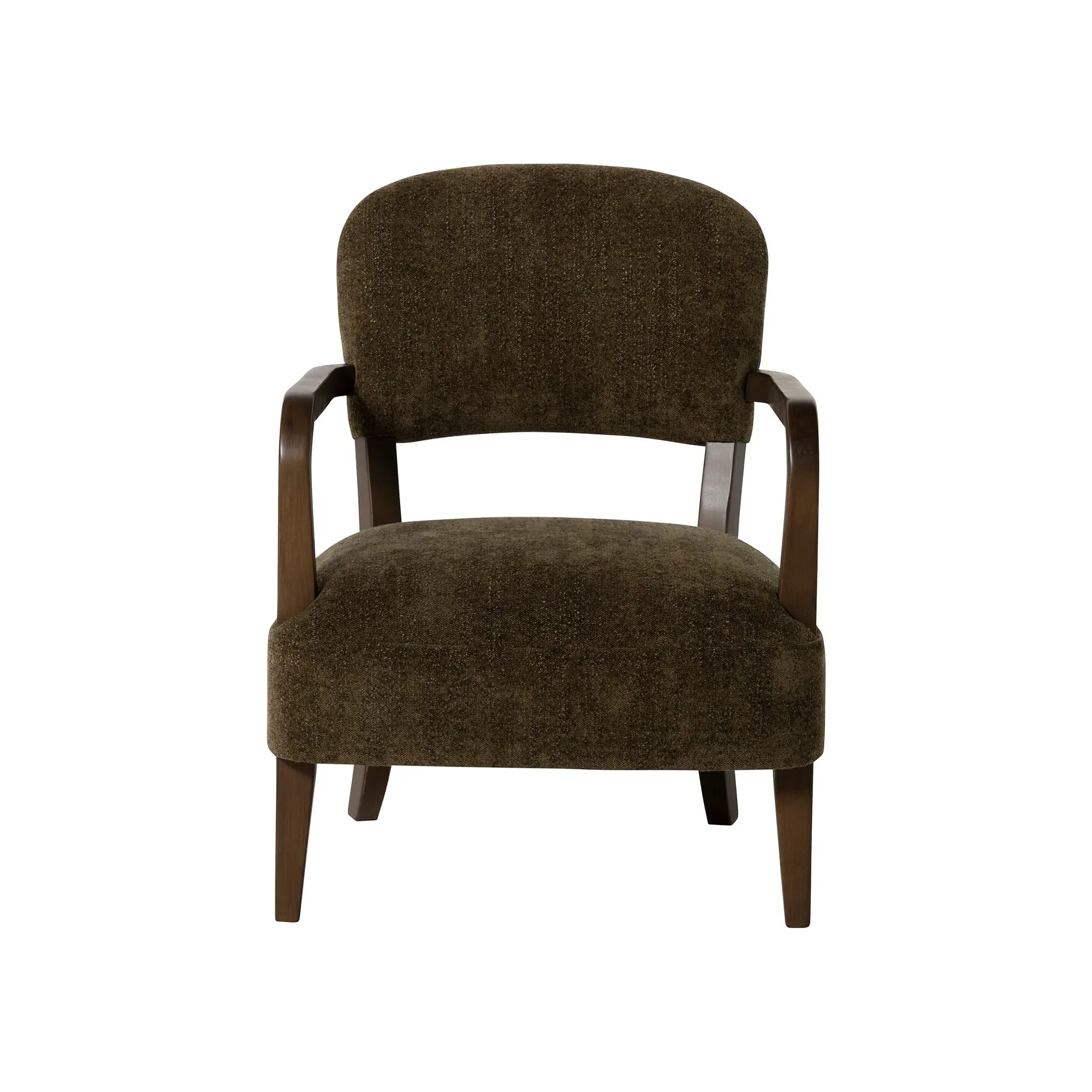 Walvis Occasional Armchair - Dark Green, Fabric