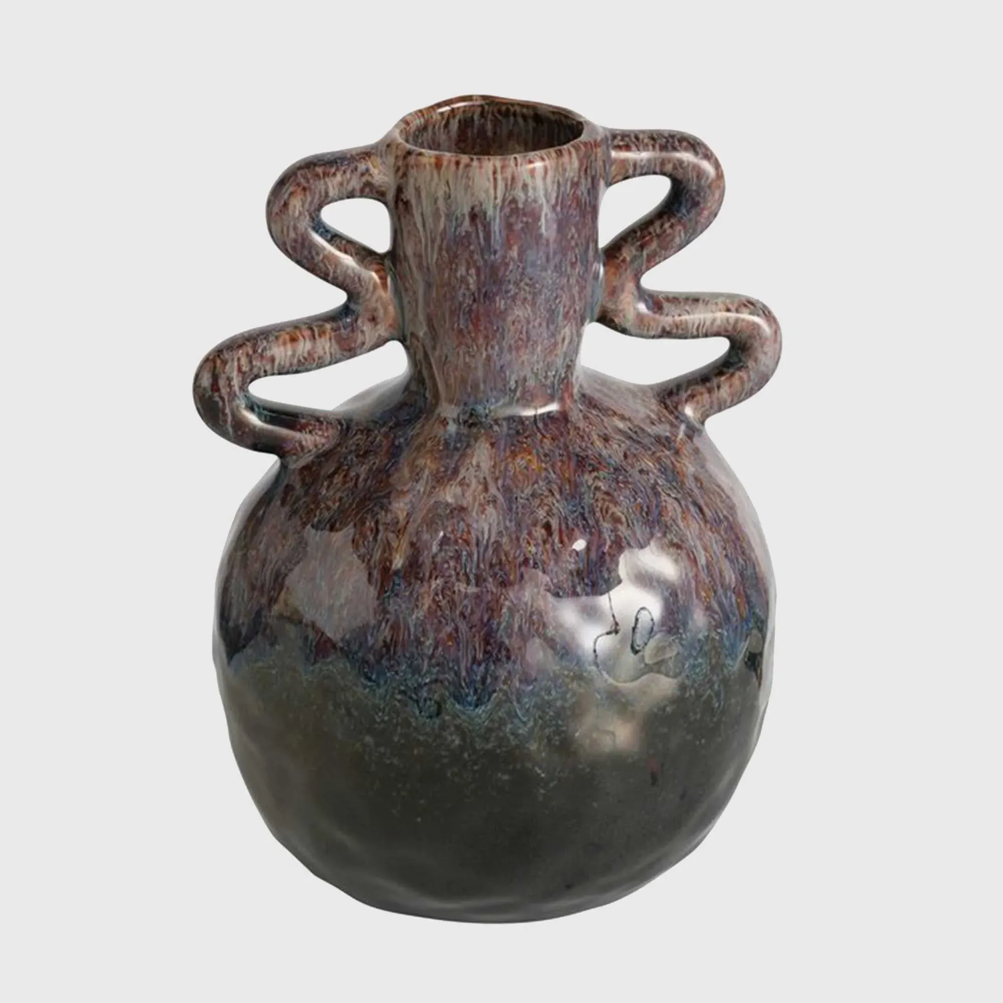 Wavy Handled Vase - Ceramic image