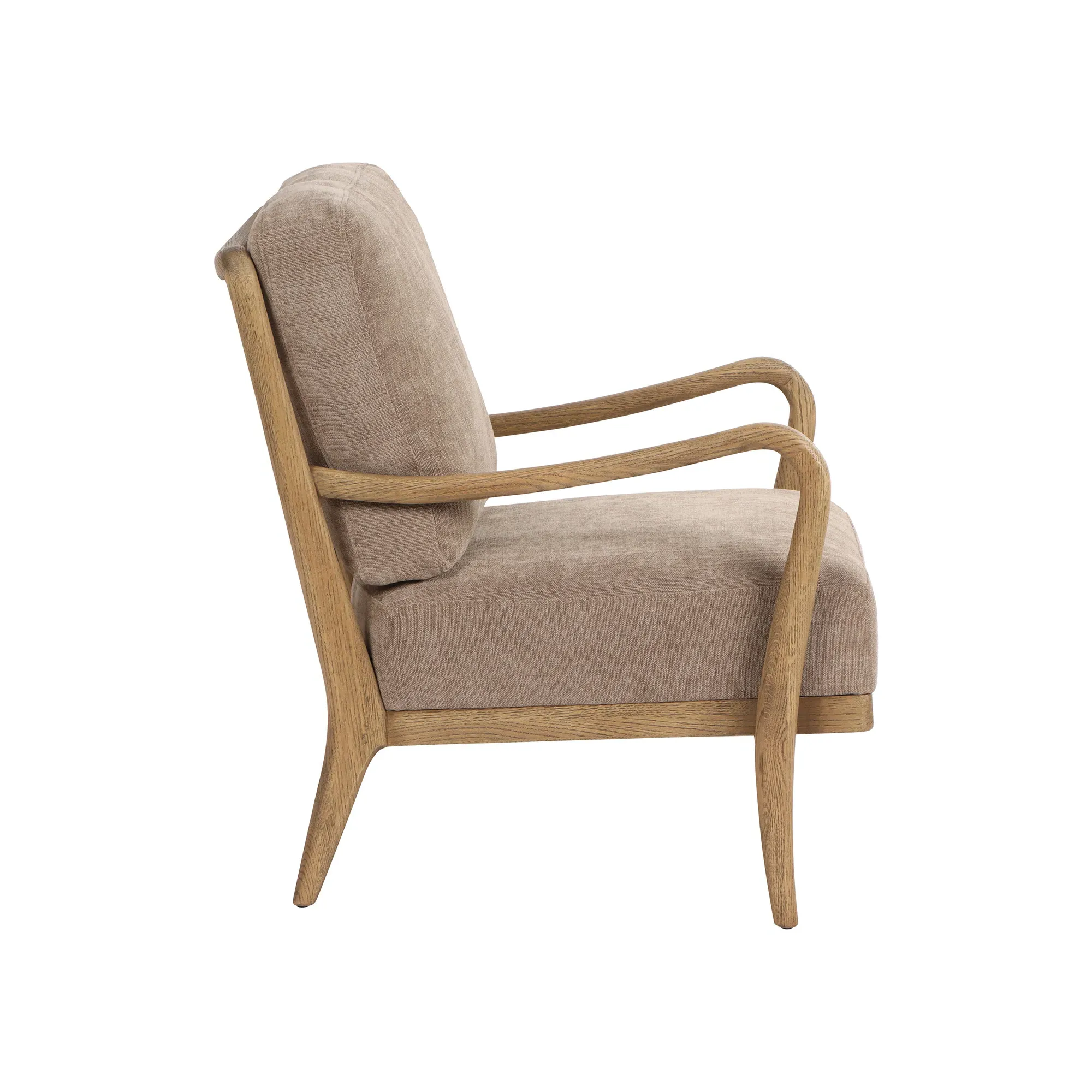 Whitley Dining Armchair - Neutral, Ash Wood