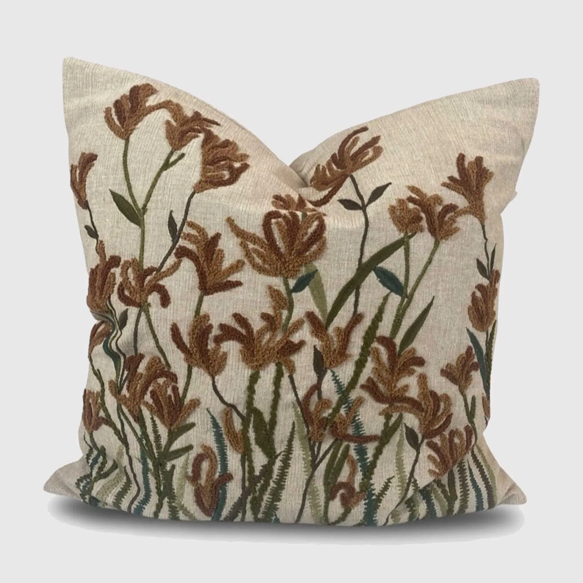 Wild Meadow Square Cushion - Cotton image