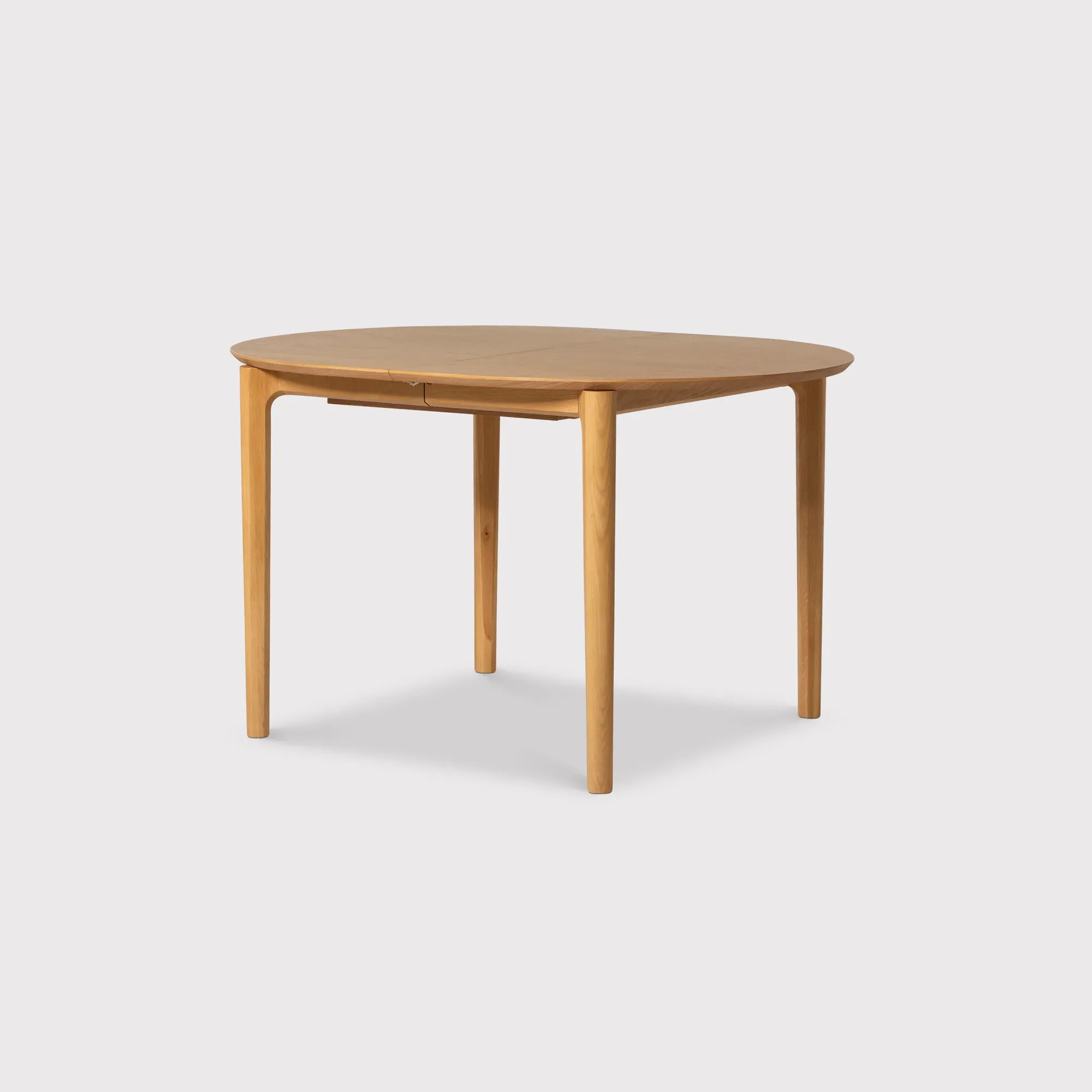 Winchester Extendable Round Dining Table - Brown, Oak image