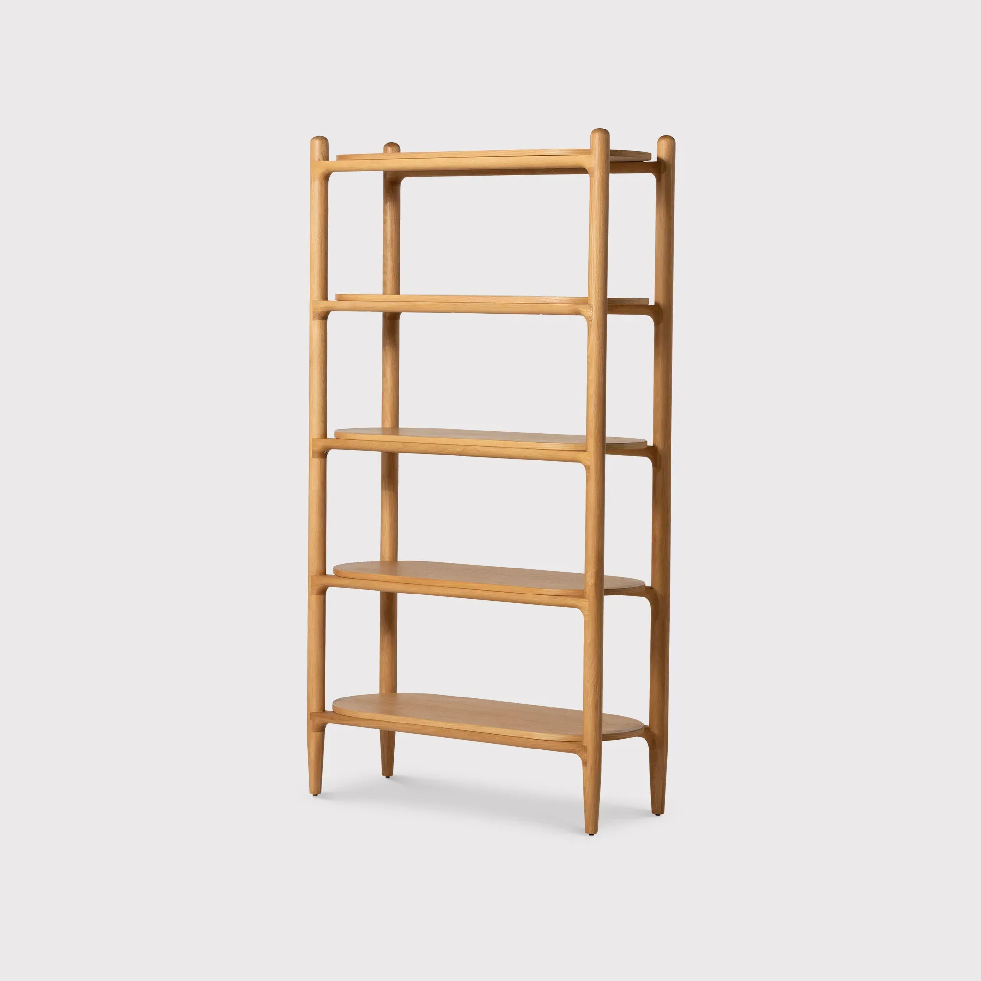 Winchester Open Bookcase - Neutral, Oak image