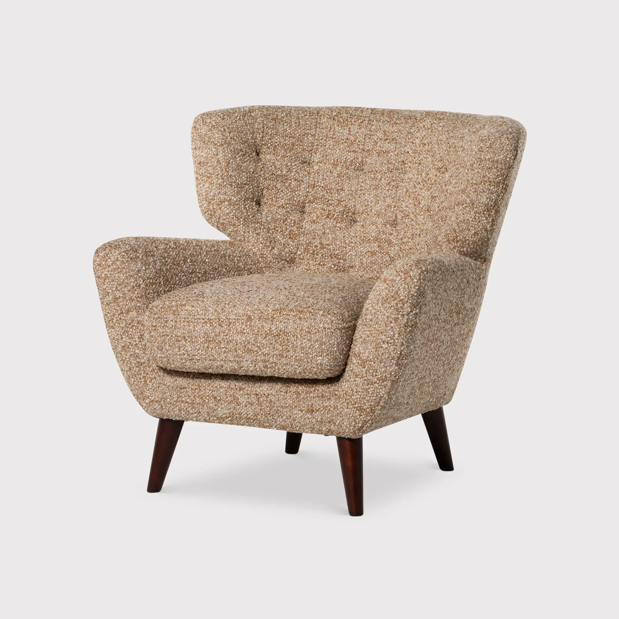 Wray Armchair - Grey, Eucalyptus Wood image