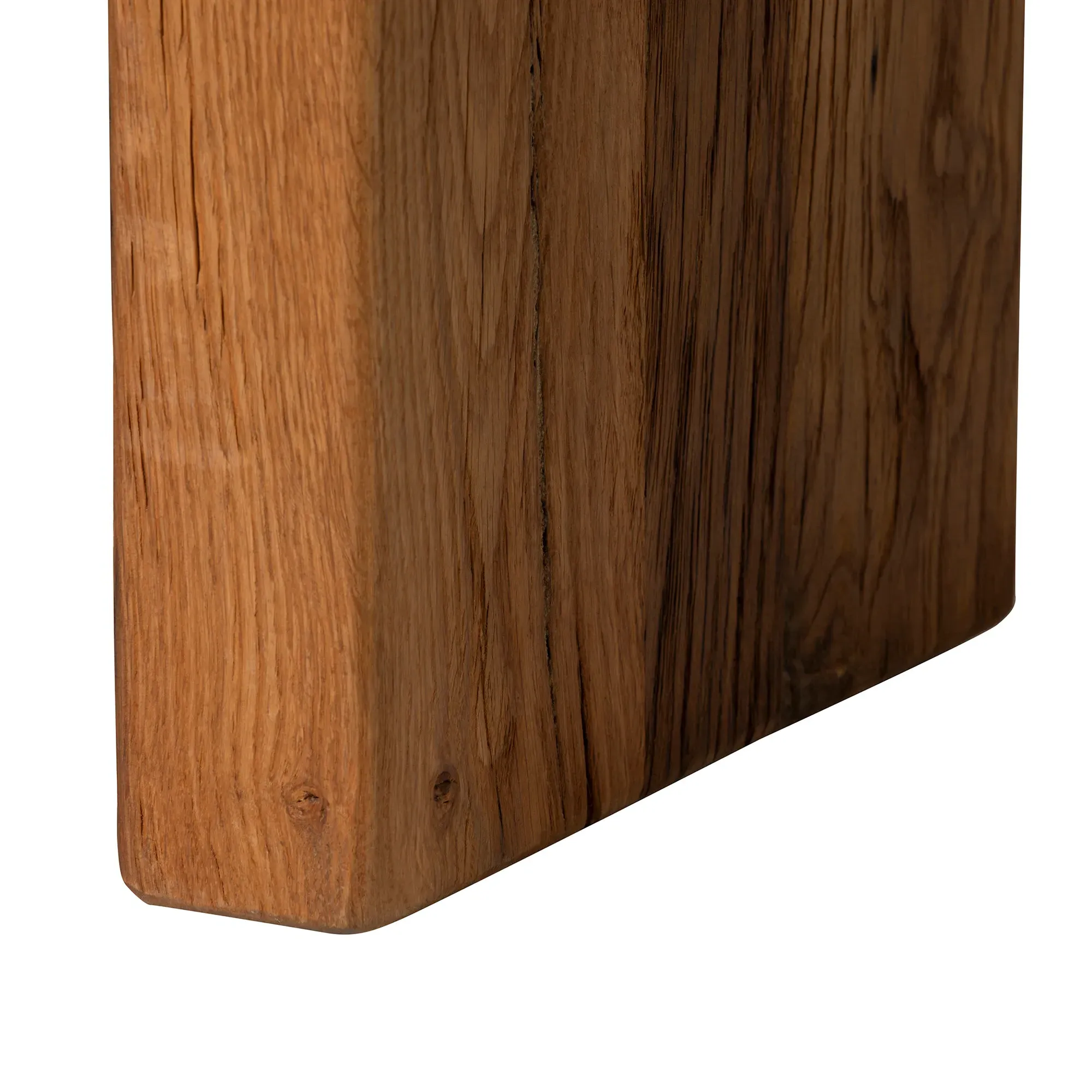 Wyre Long Bench - Brown, Oak