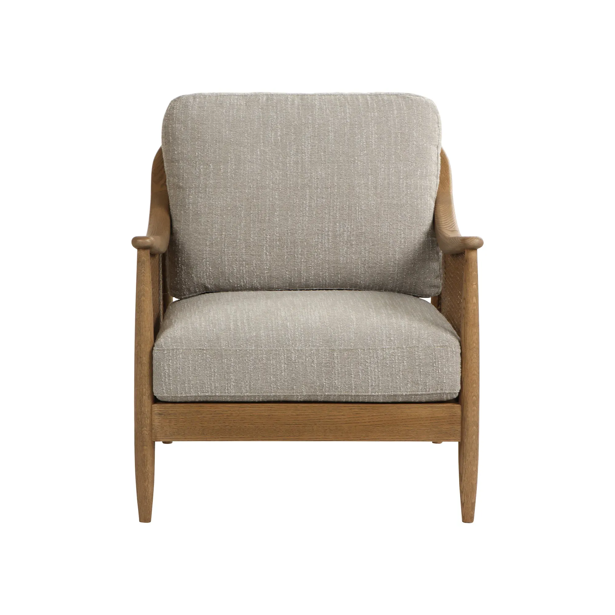 Yardley Armchair - Green, Fabric